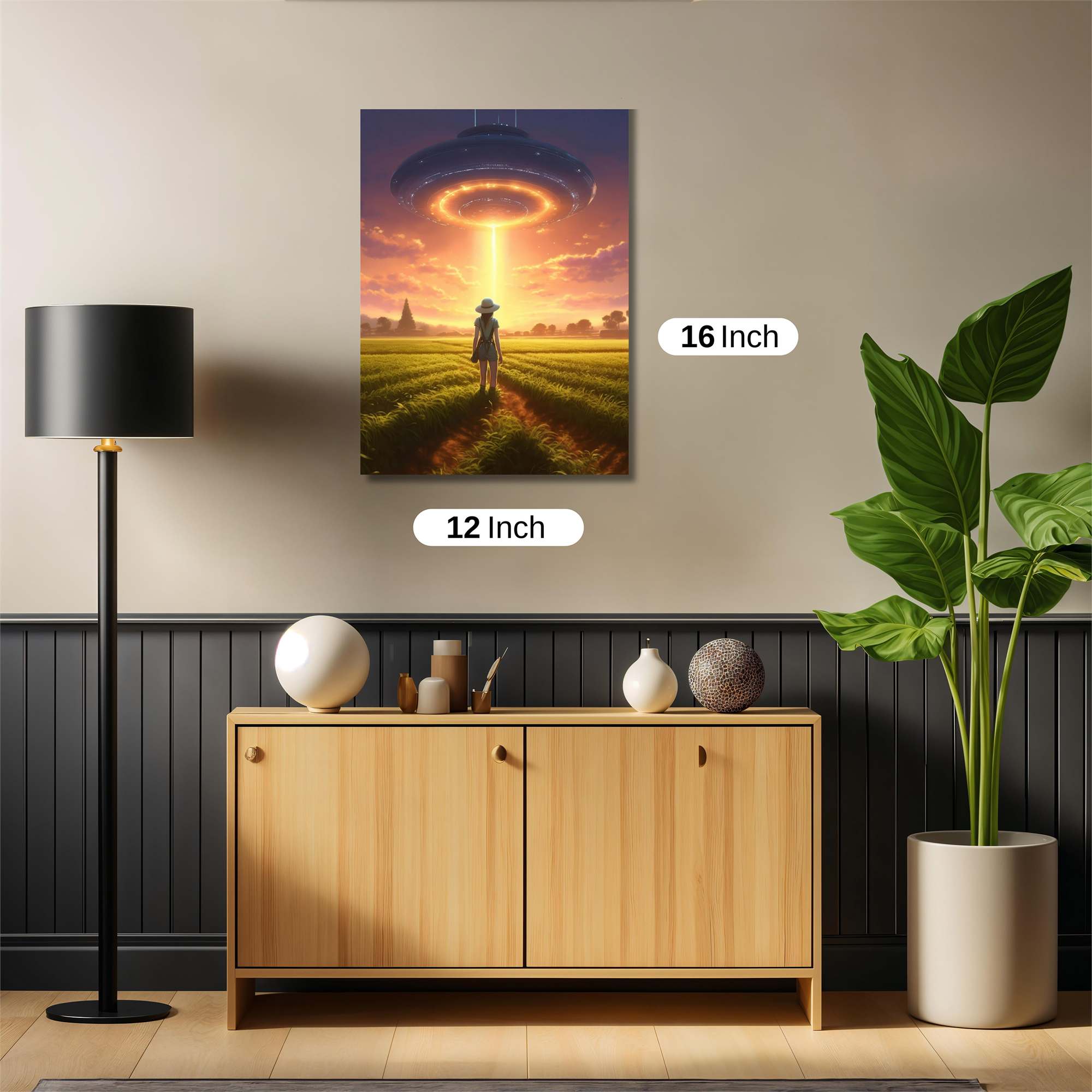 Abduction Serenity Safe Wall Magnetic / M