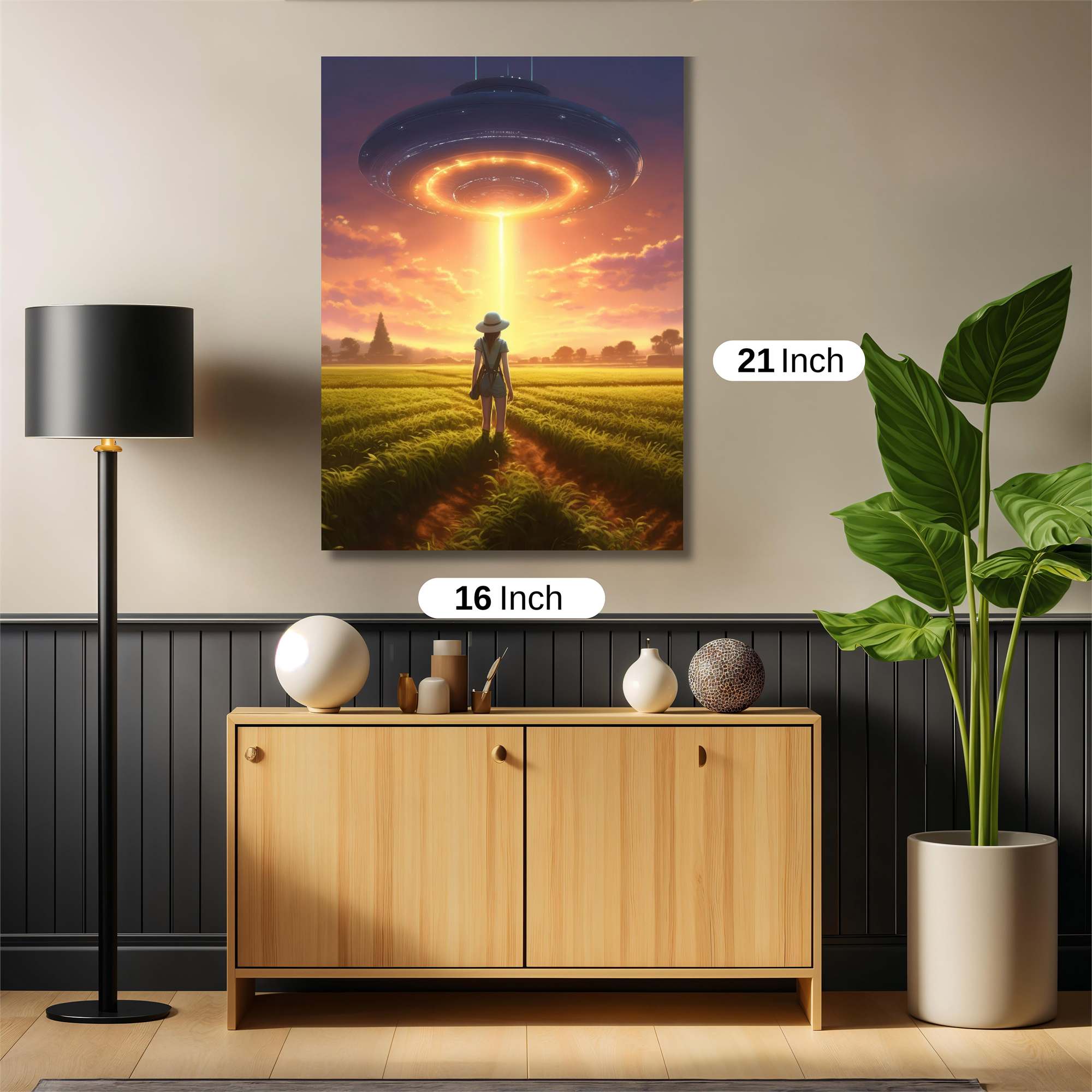 Abduction Serenity Safe Wall Magnetic / M