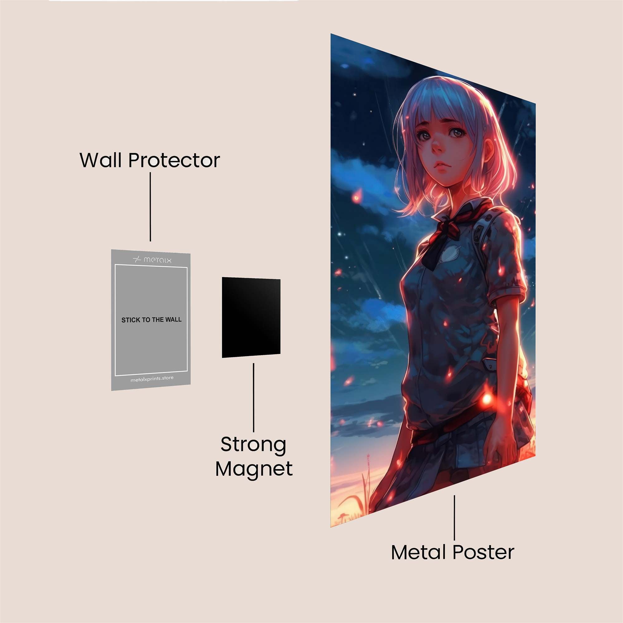 Twilight Tranquil Safe Wall Magnetic / M