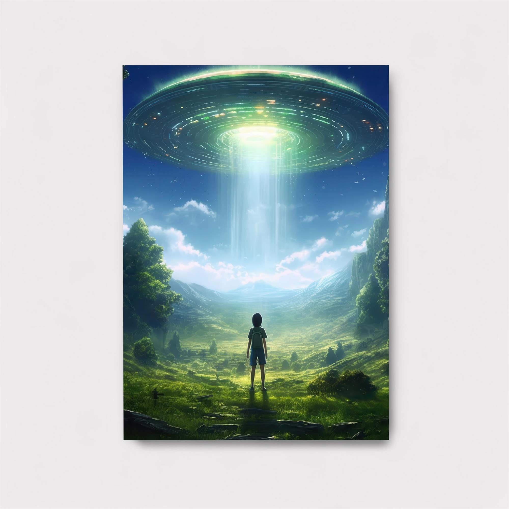 Alien Arrival Safe Wall Magnetic / M