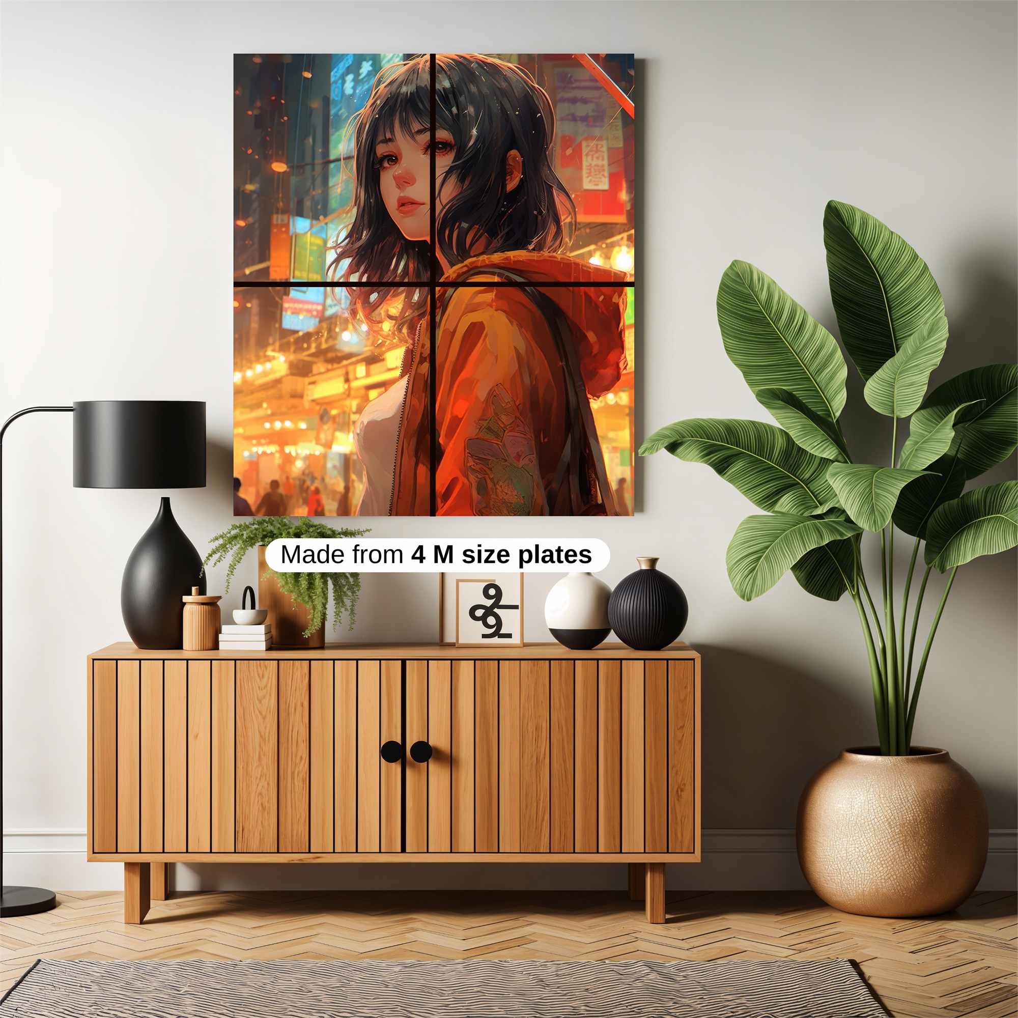 Neon Solitude Safe Wall Magnetic / M