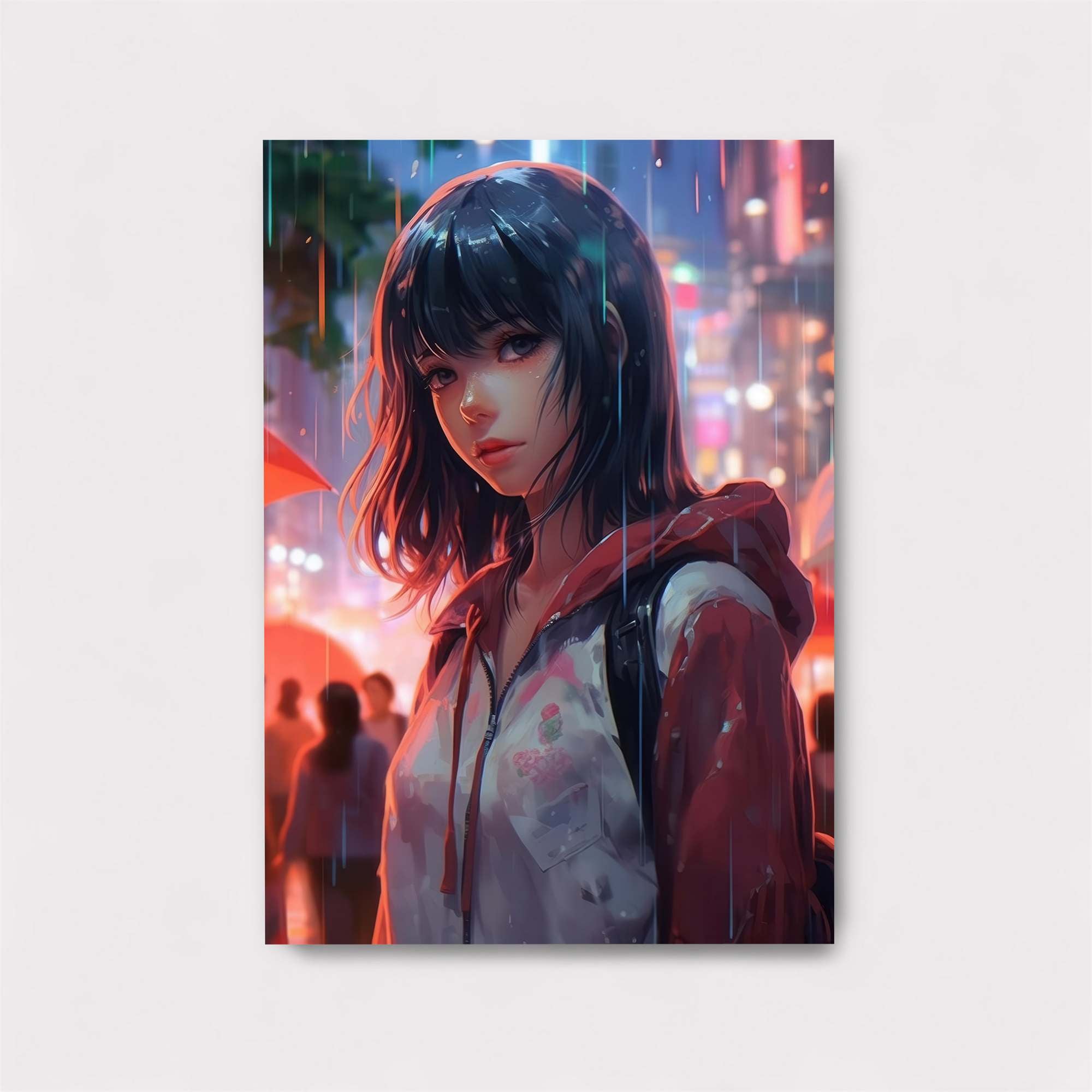 Rainy Solitude Safe Wall Magnetic / M