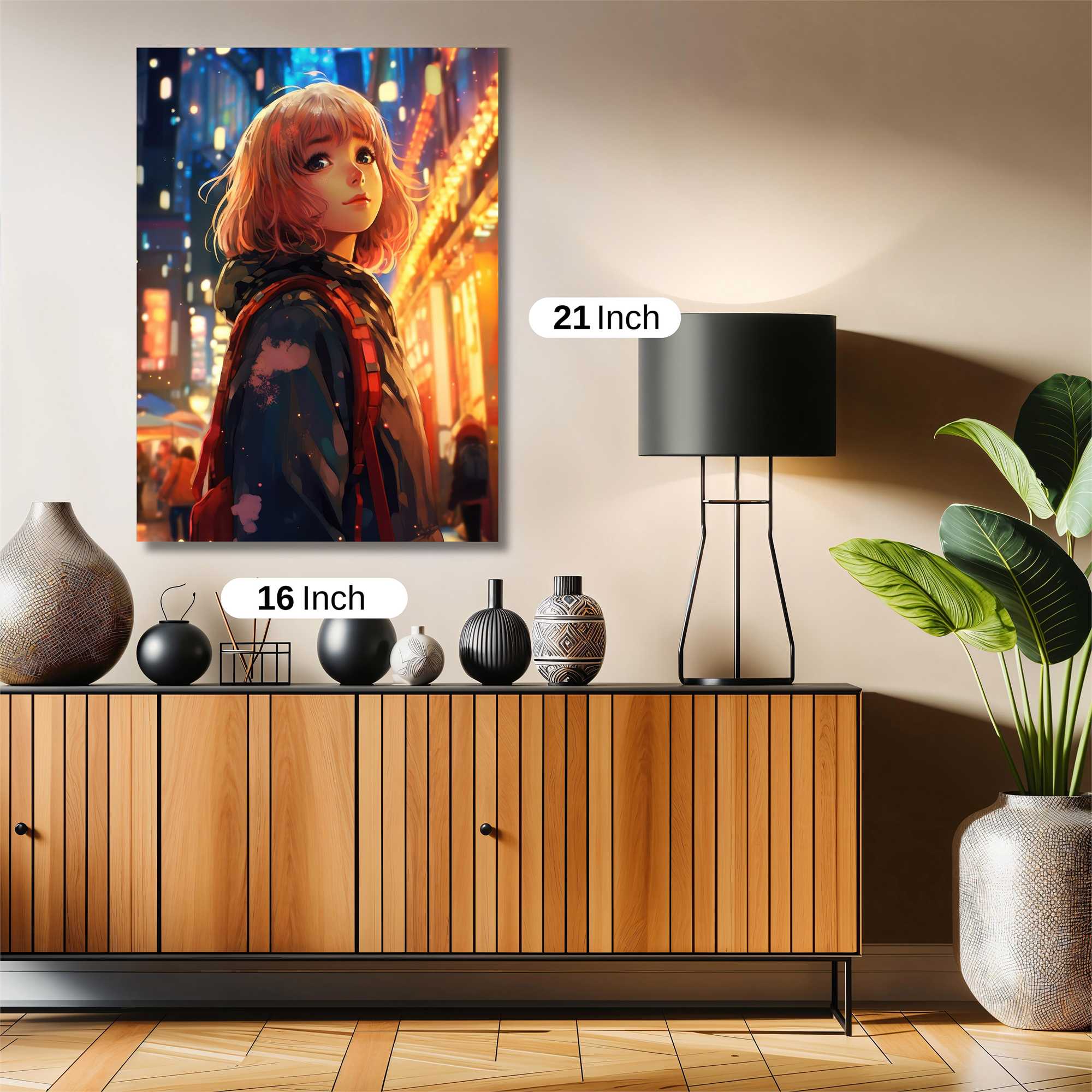 Neon Serenity Safe Wall Magnetic / M