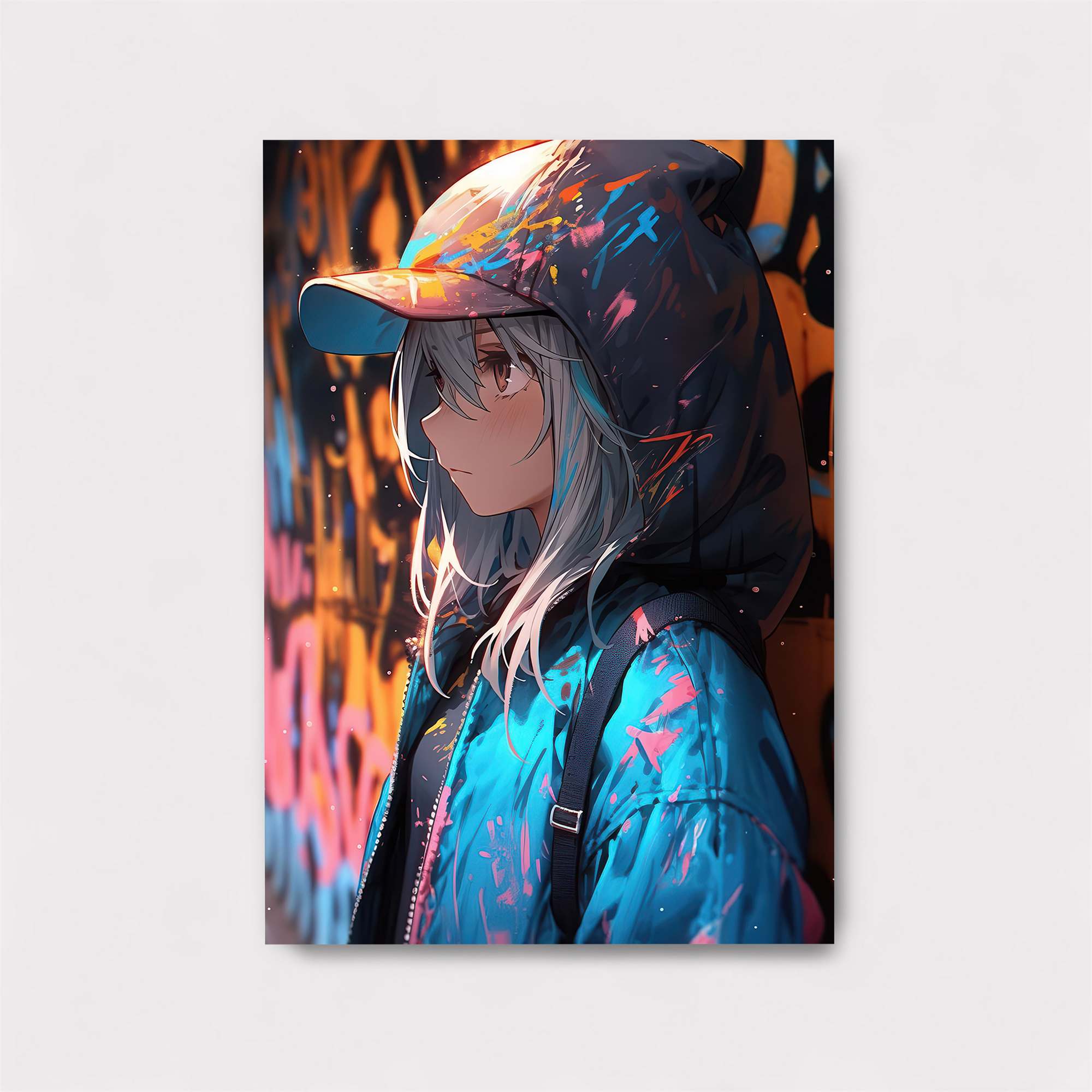 Graffiti Serenity Safe Wall Magnetic / M