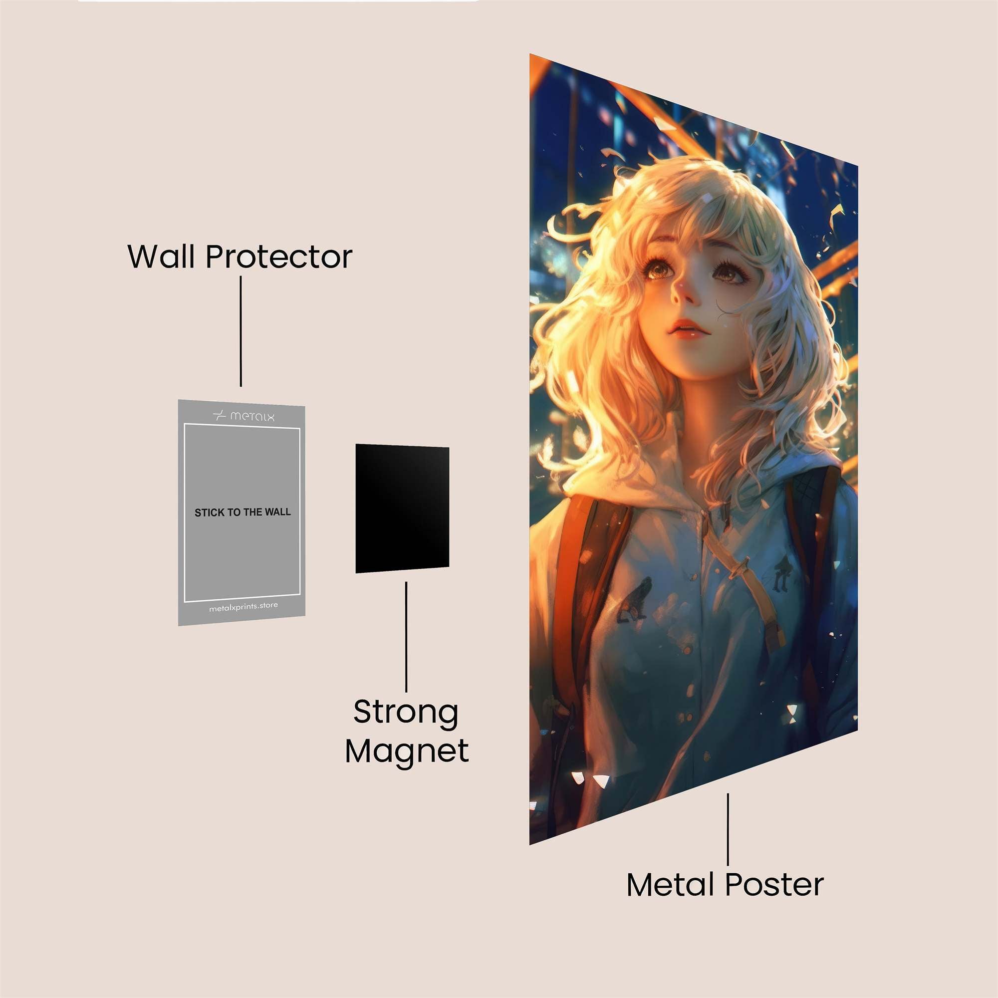 Neon Dream Safe Wall Magnetic / M