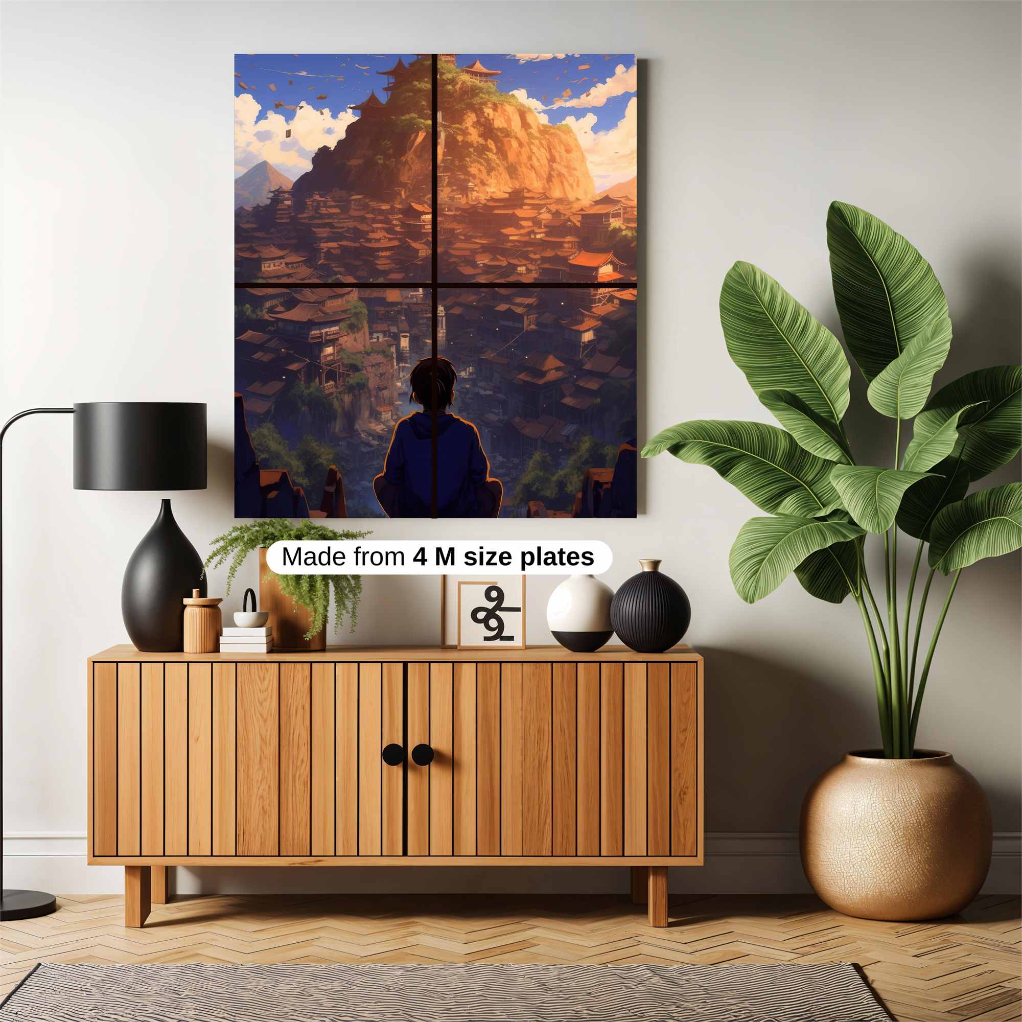 Mountain Serenity Safe Wall Magnetic / M