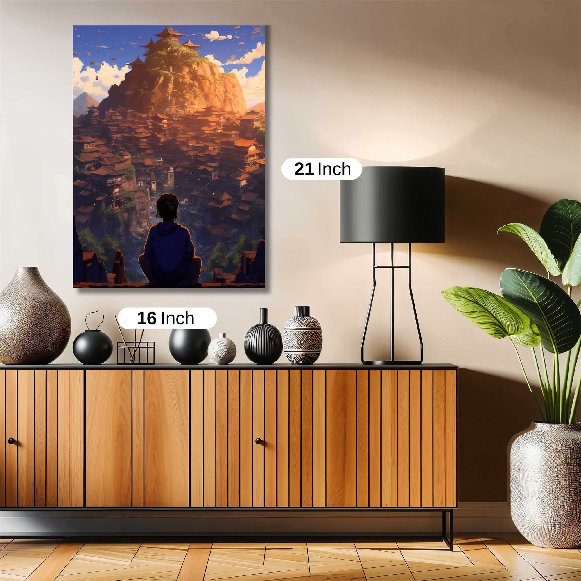 Mountain Serenity Safe Wall Magnetic / M