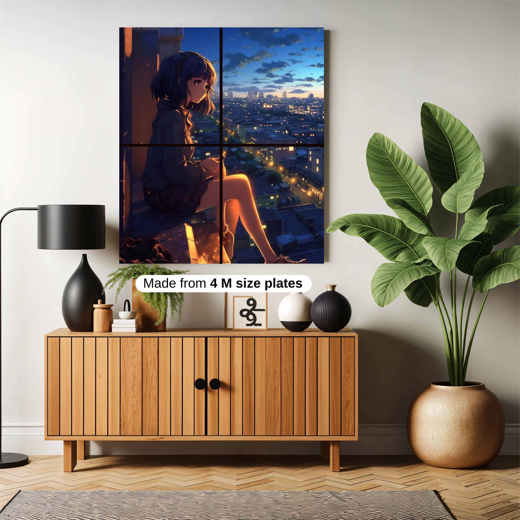 Twilight Tranquility Safe Wall Magnetic / M