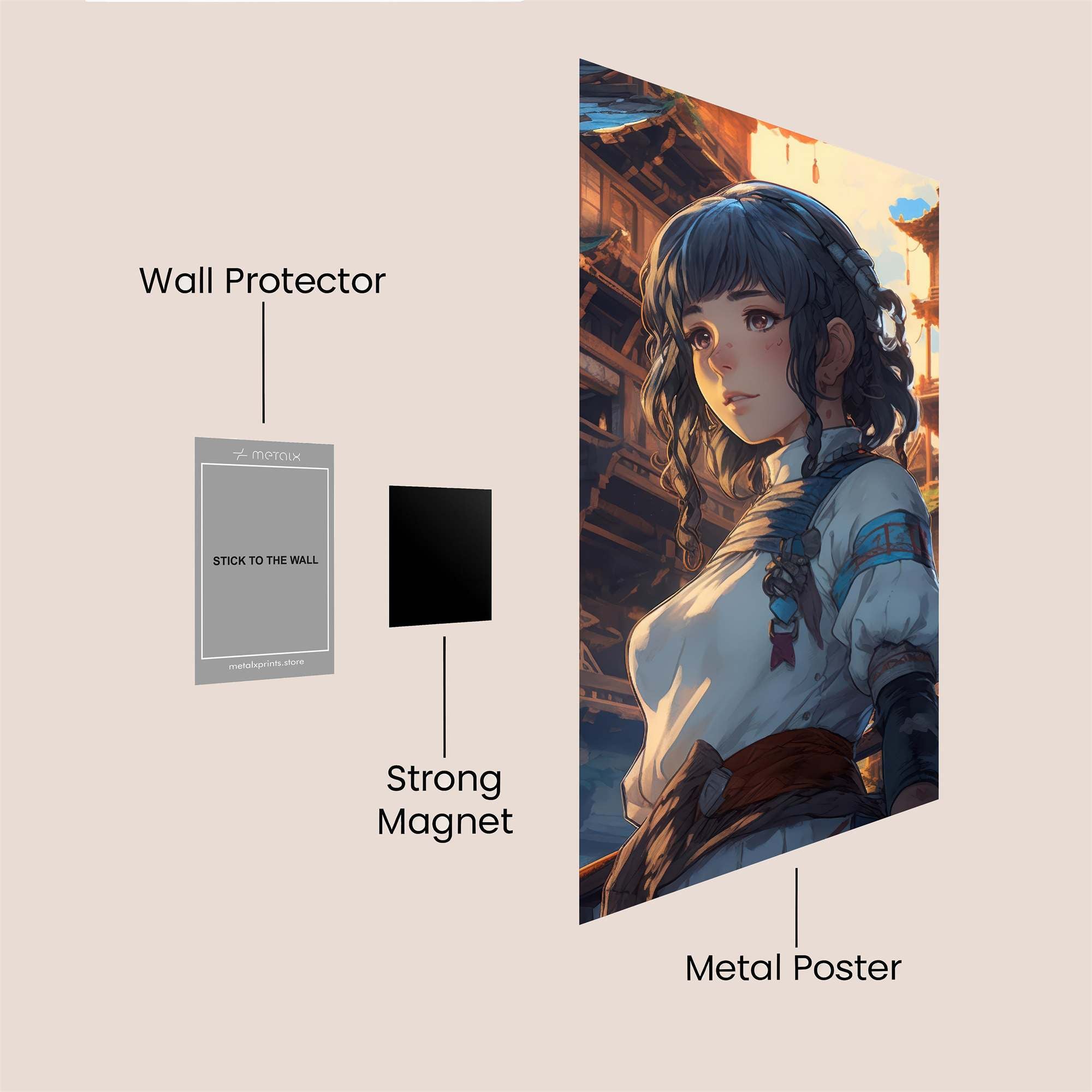 Silent Dawn Safe Wall Magnetic / M