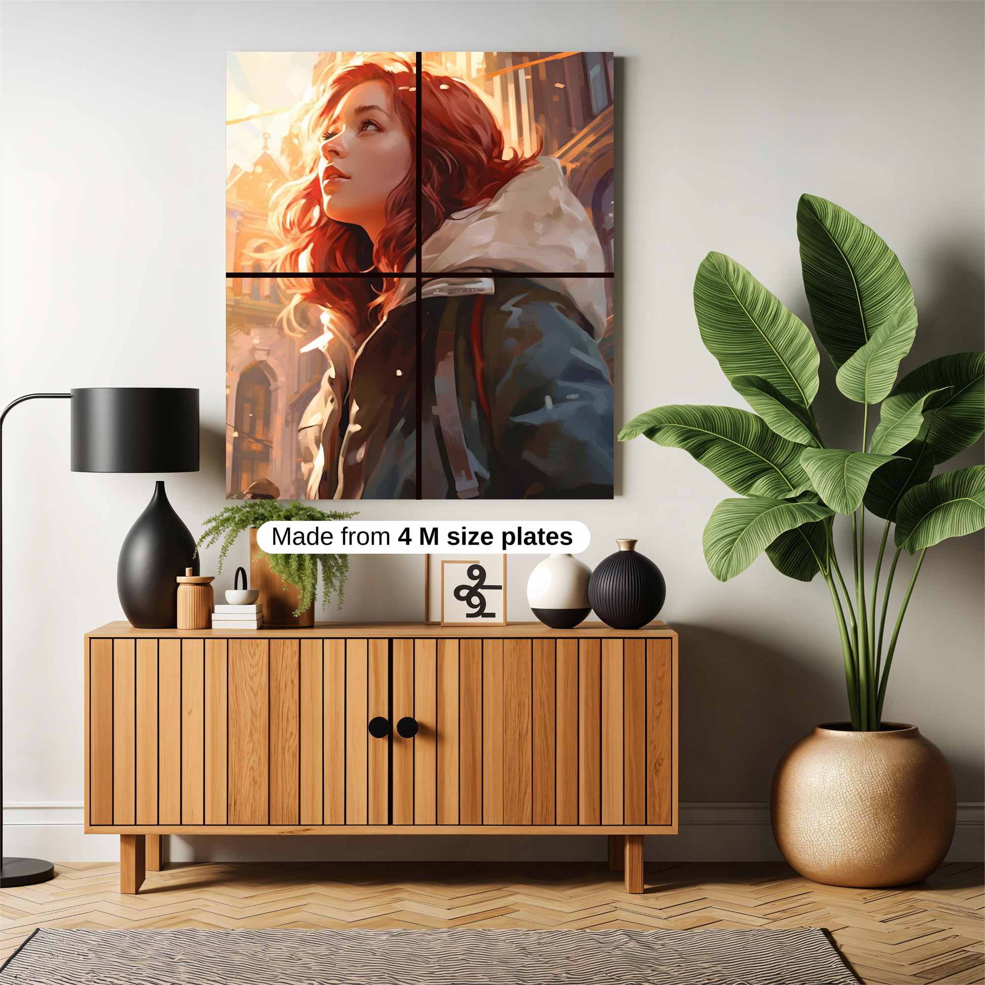 Sunset Serenity Safe Wall Magnetic / M