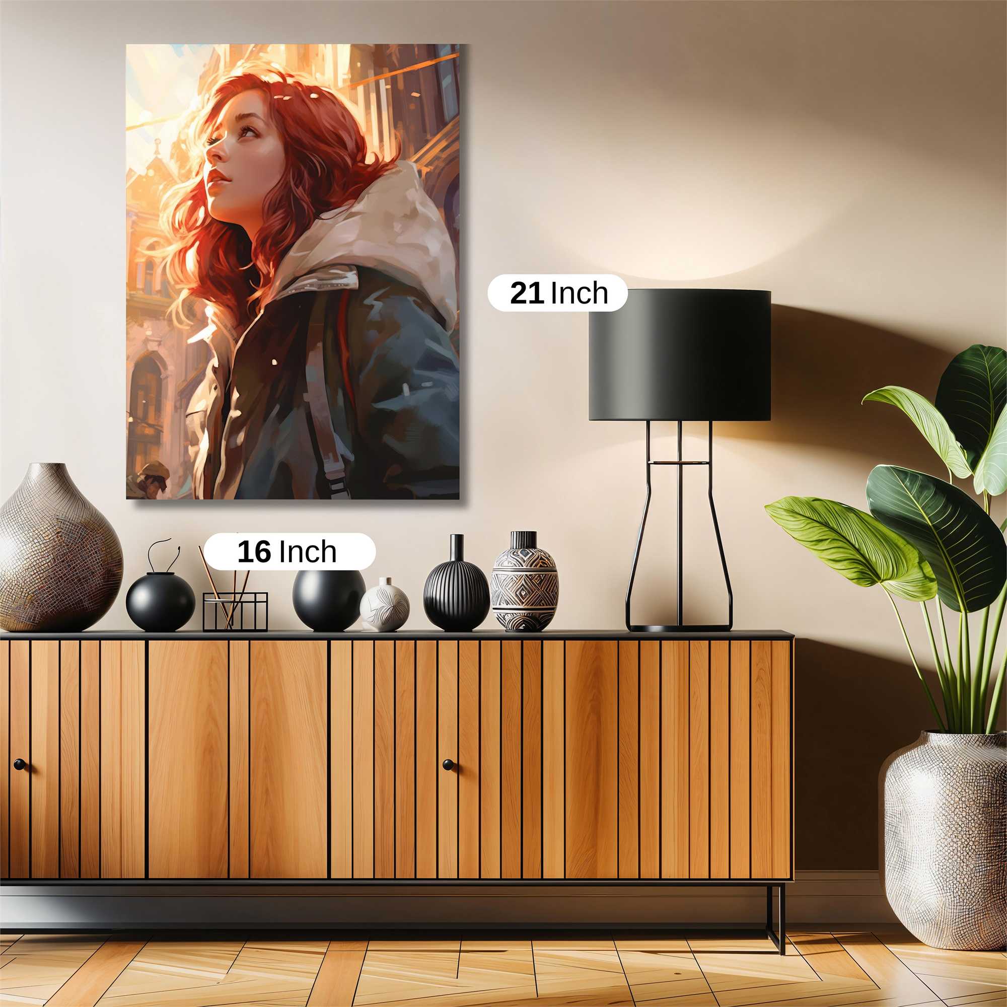 Sunset Serenity Safe Wall Magnetic / M