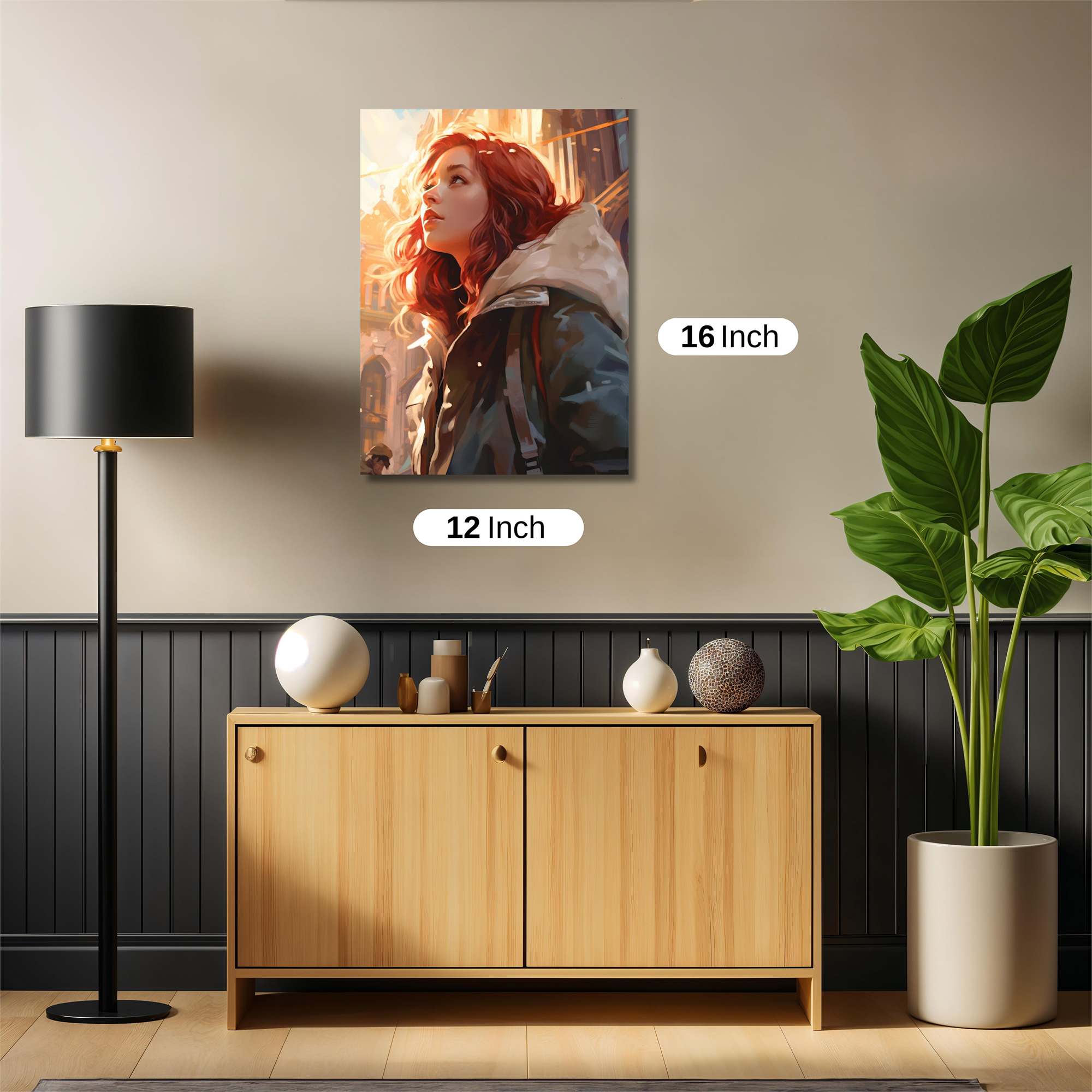 Sunset Serenity Safe Wall Magnetic / M