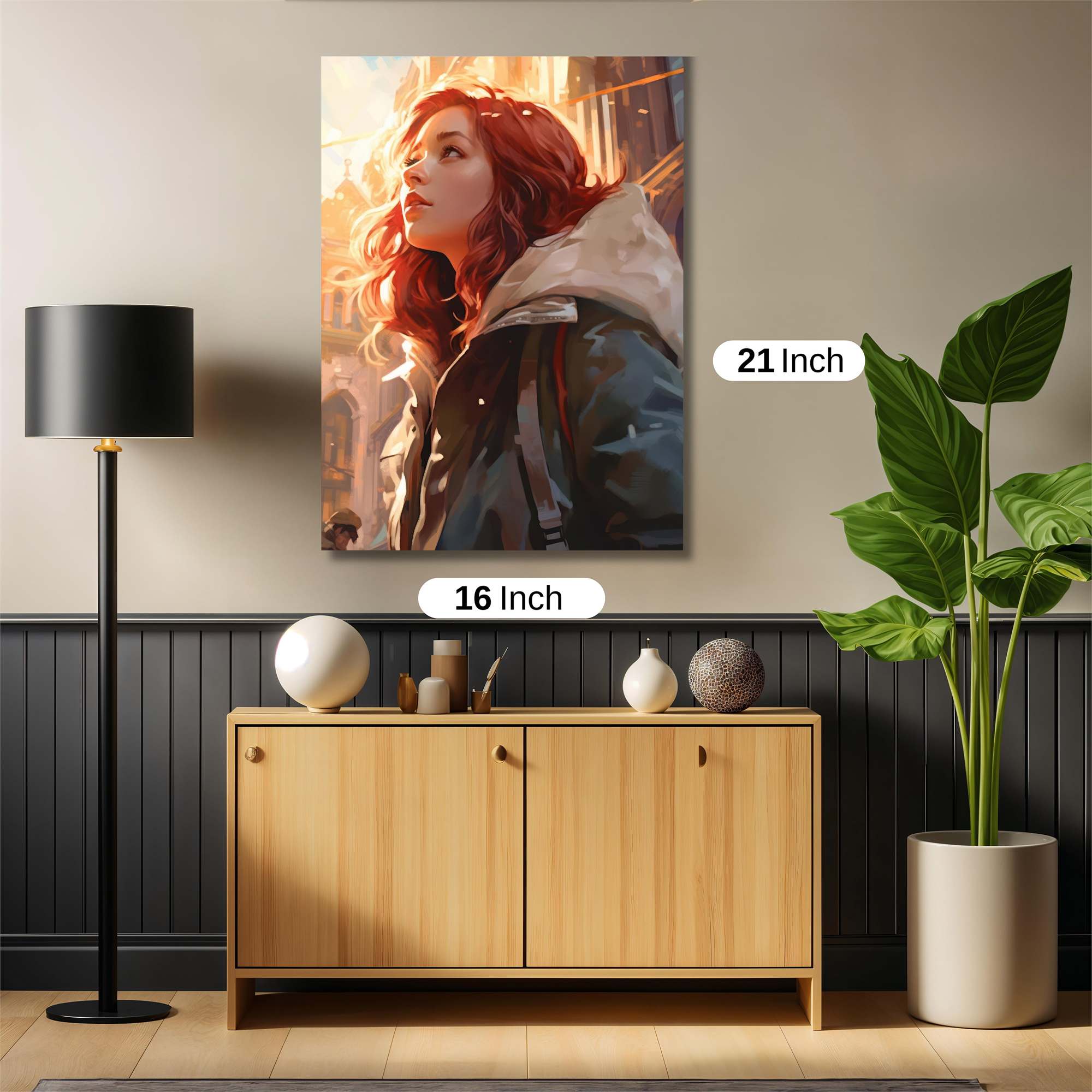 Sunset Serenity Safe Wall Magnetic / M