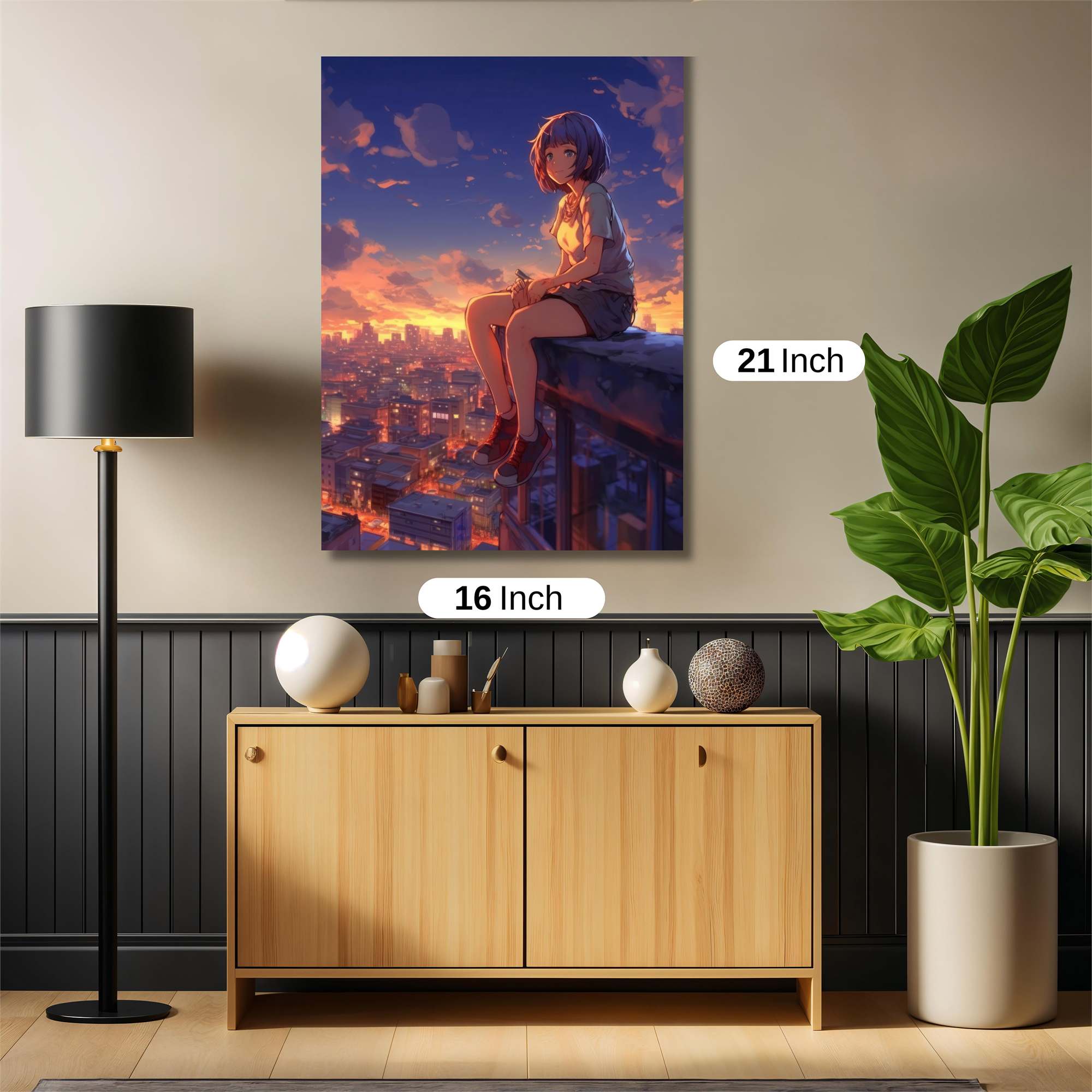 Twilight Serenity Safe Wall Magnetic / M