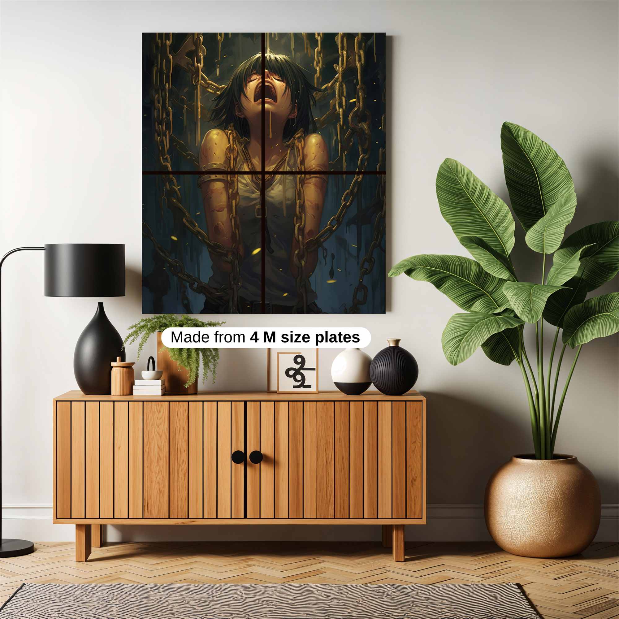 Chained Despair Safe Wall Magnetic / M