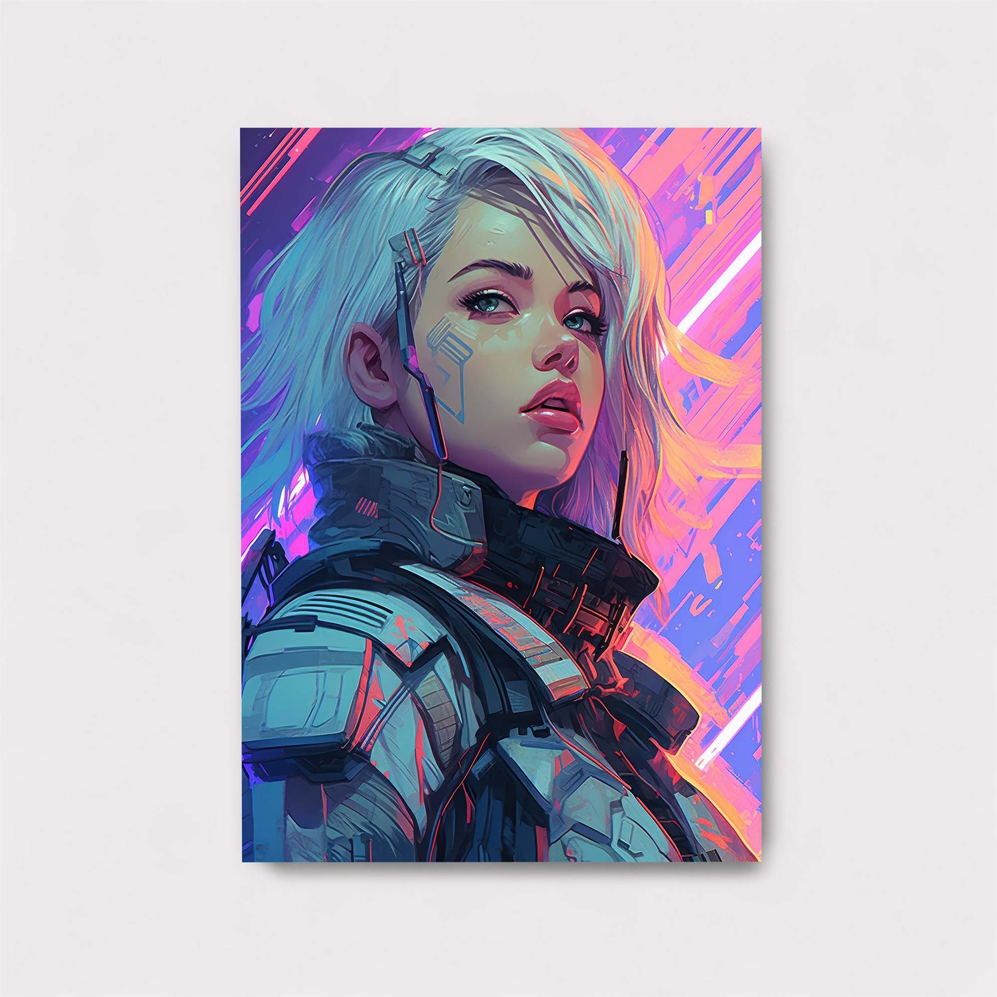 Cyber Serenity Safe Wall Magnetic / M