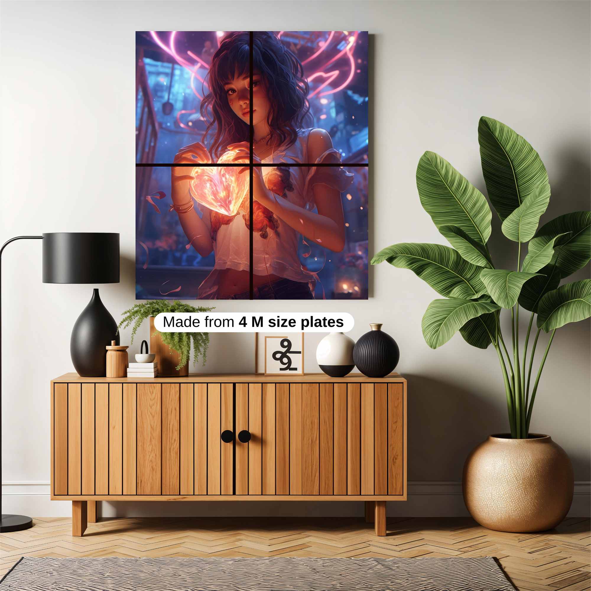 Neon Enchantment Safe Wall Magnetic / M