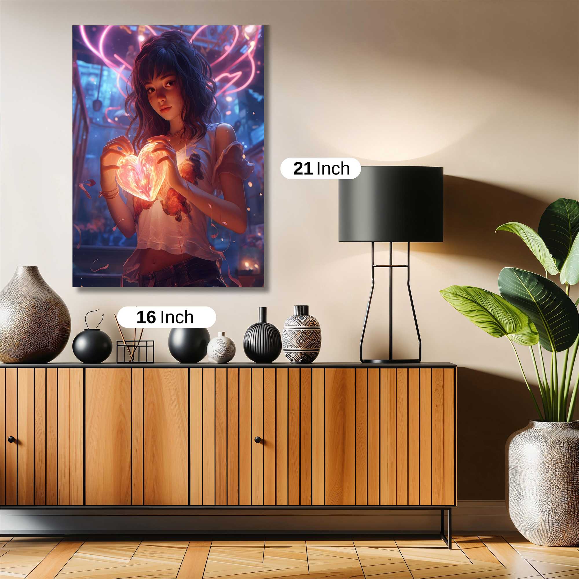 Neon Enchantment Safe Wall Magnetic / M