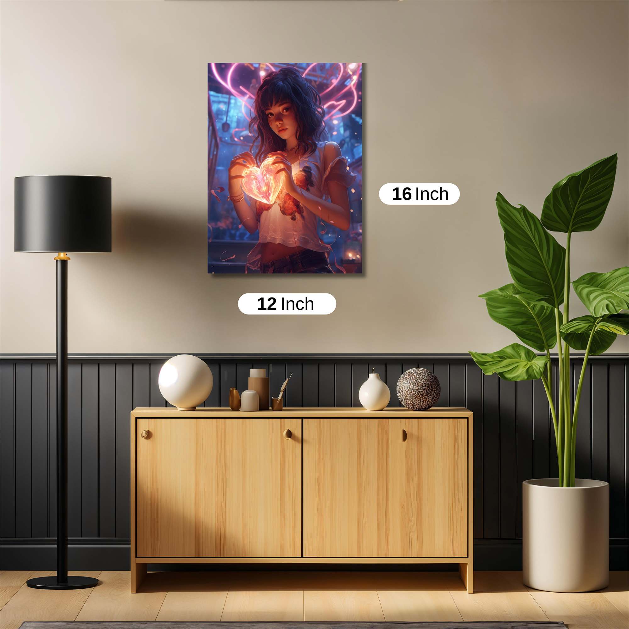 Neon Enchantment Safe Wall Magnetic / M