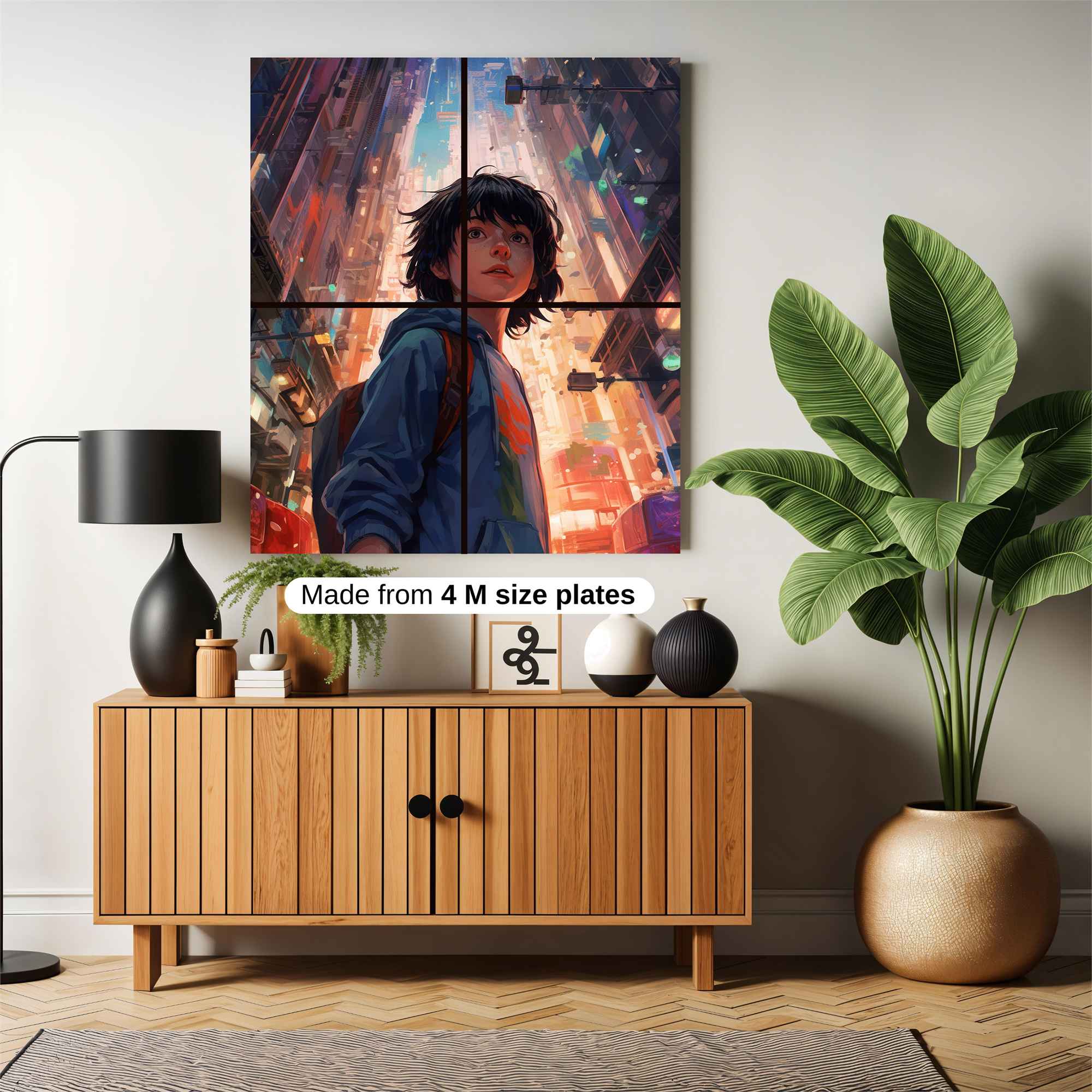 City Dreamer Safe Wall Magnetic / M