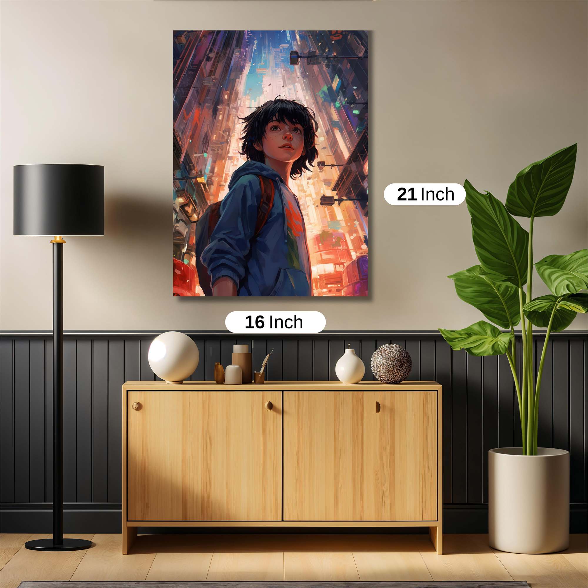 City Dreamer Safe Wall Magnetic / M