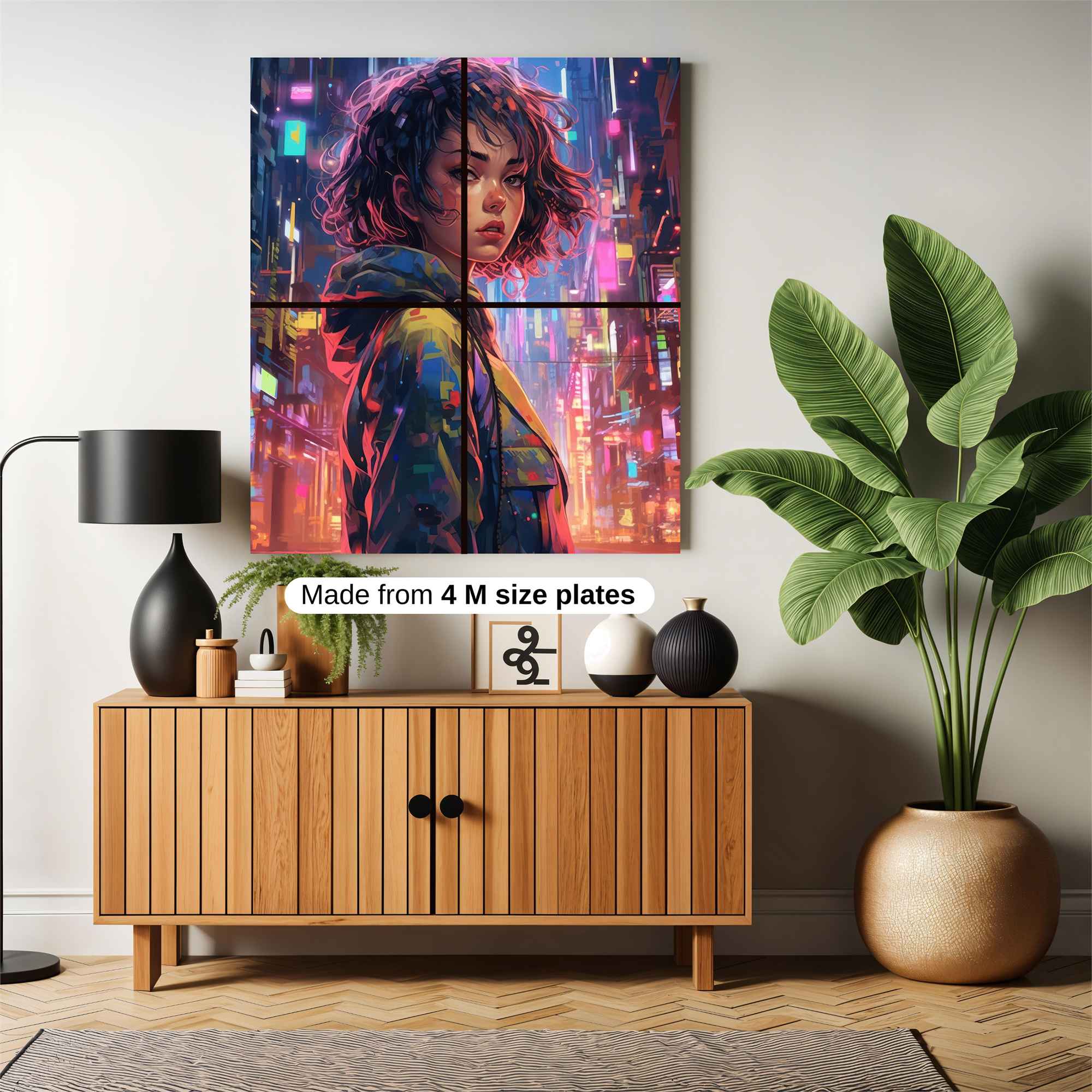 NeonMystery Safe Wall Magnetic / M