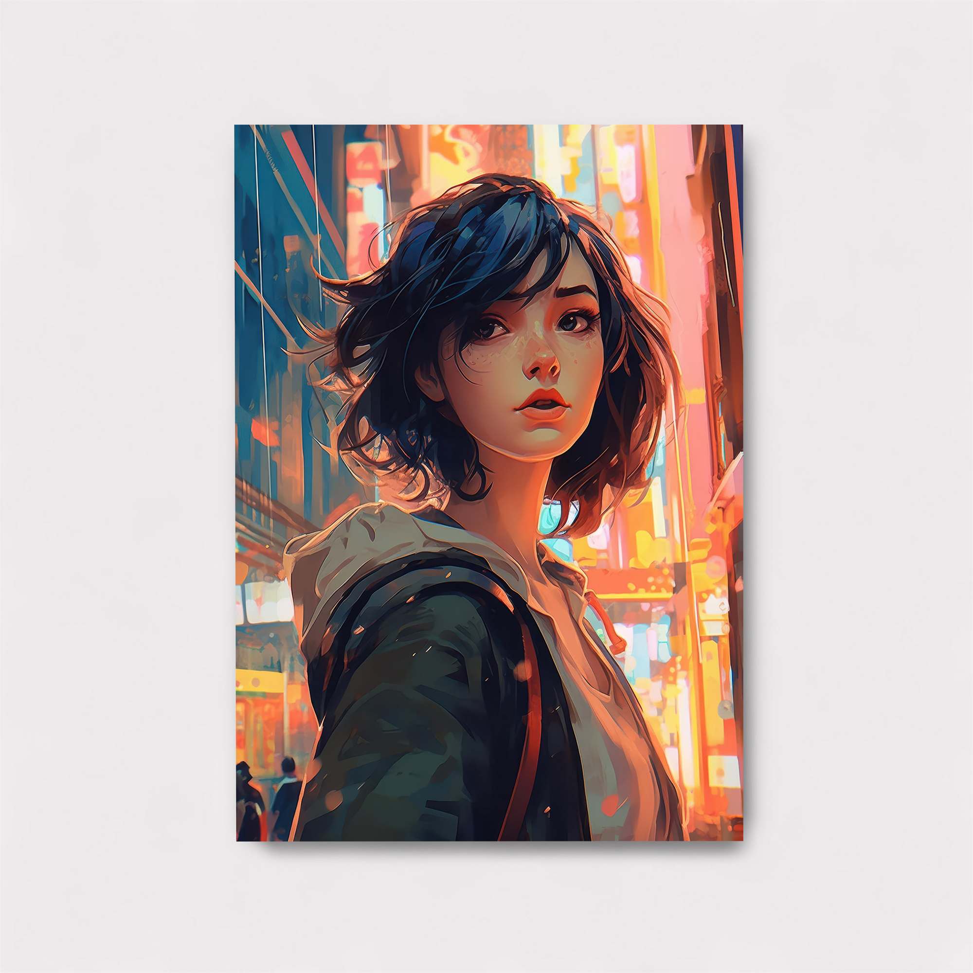 Neon Serenity Safe Wall Magnetic / M