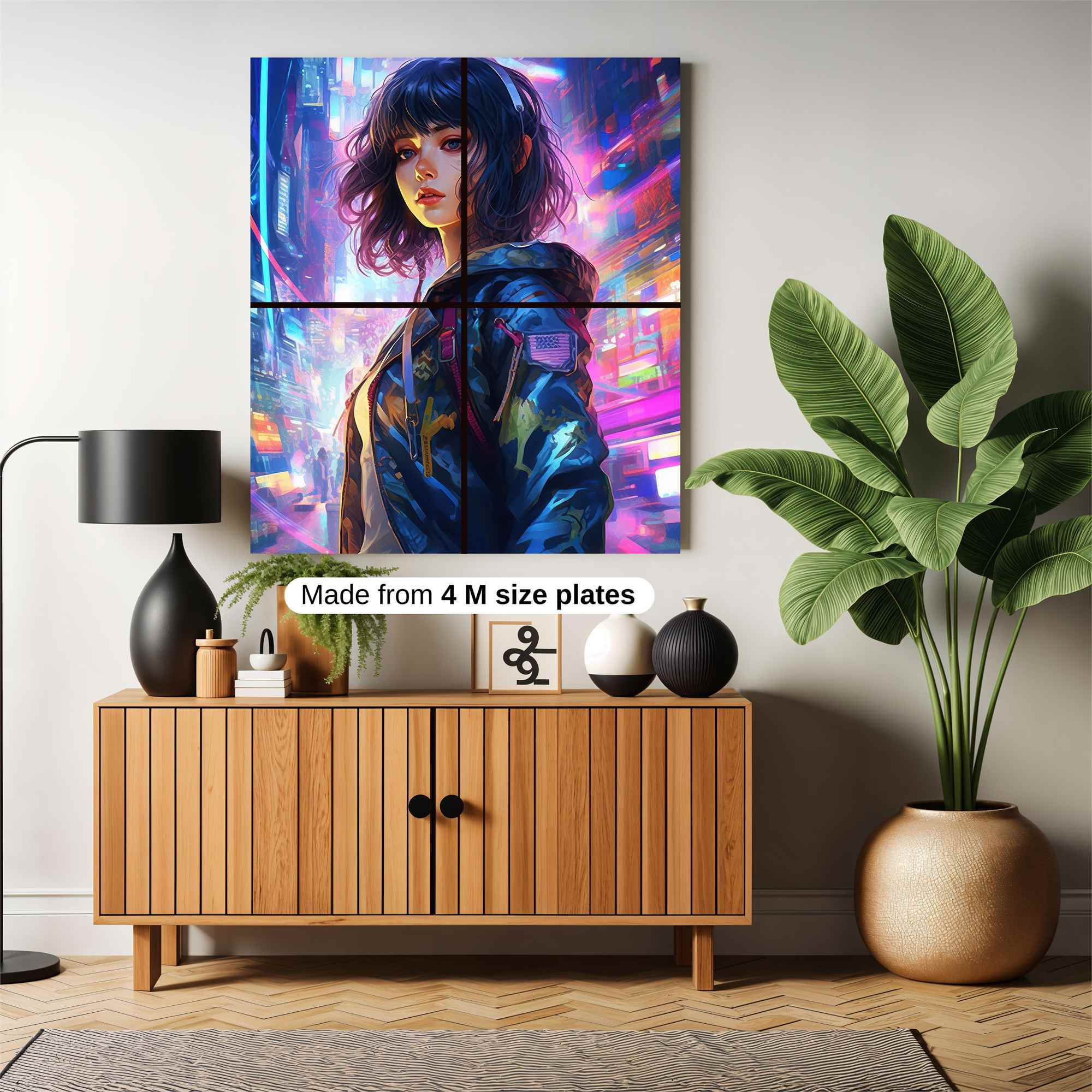 Cyberpunk Dreamer Safe Wall Magnetic / M