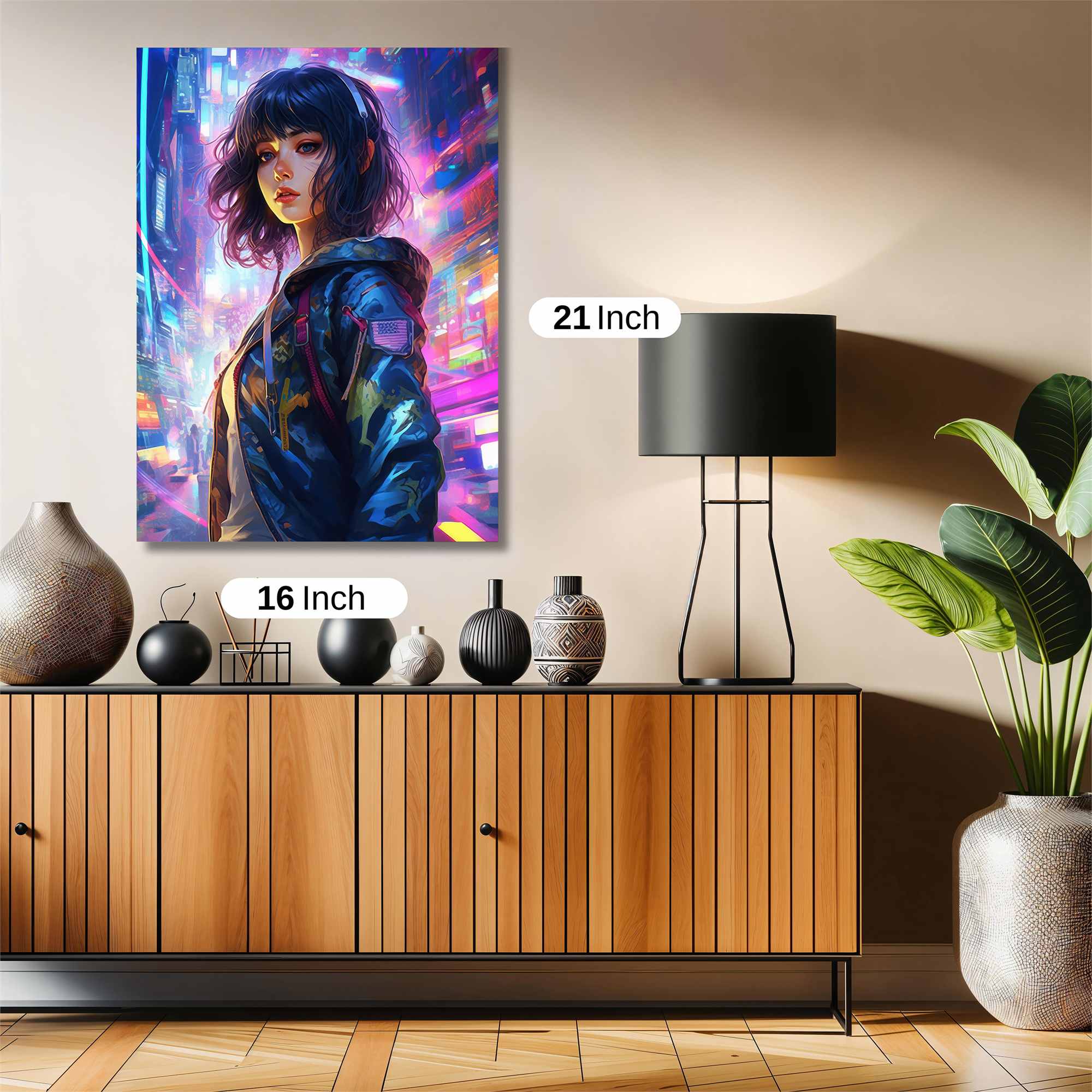 Cyberpunk Dreamer Safe Wall Magnetic / M