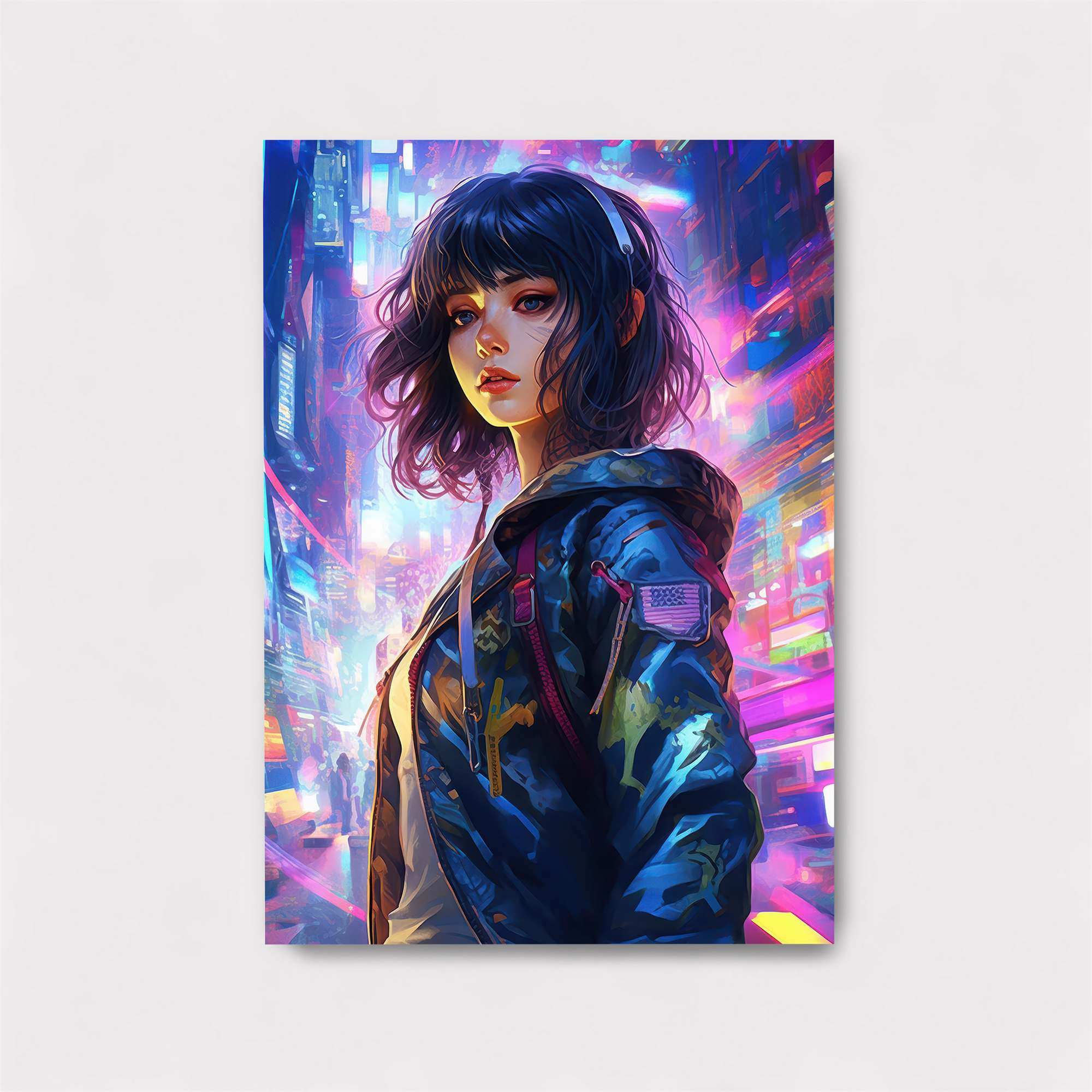 Cyberpunk Dreamer Safe Wall Magnetic / M