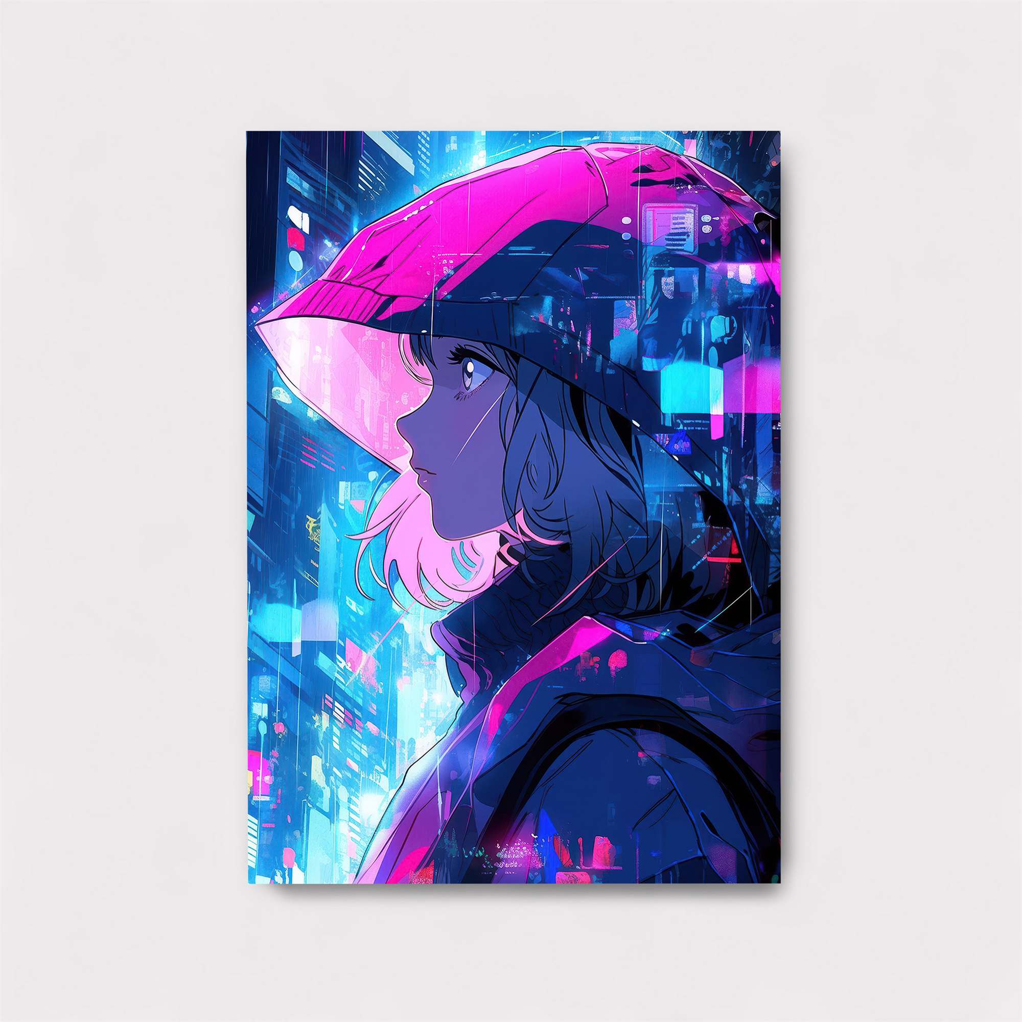 Neon Solitude Safe Wall Magnetic / M