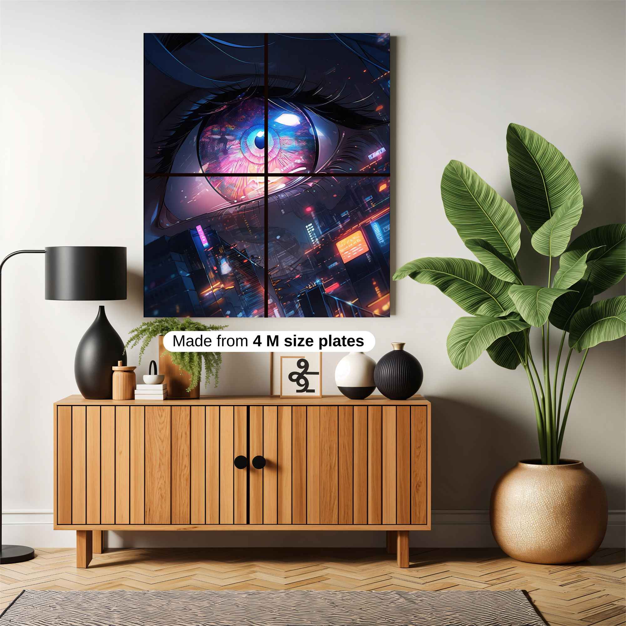 Cyber Enigma Safe Wall Magnetic / M