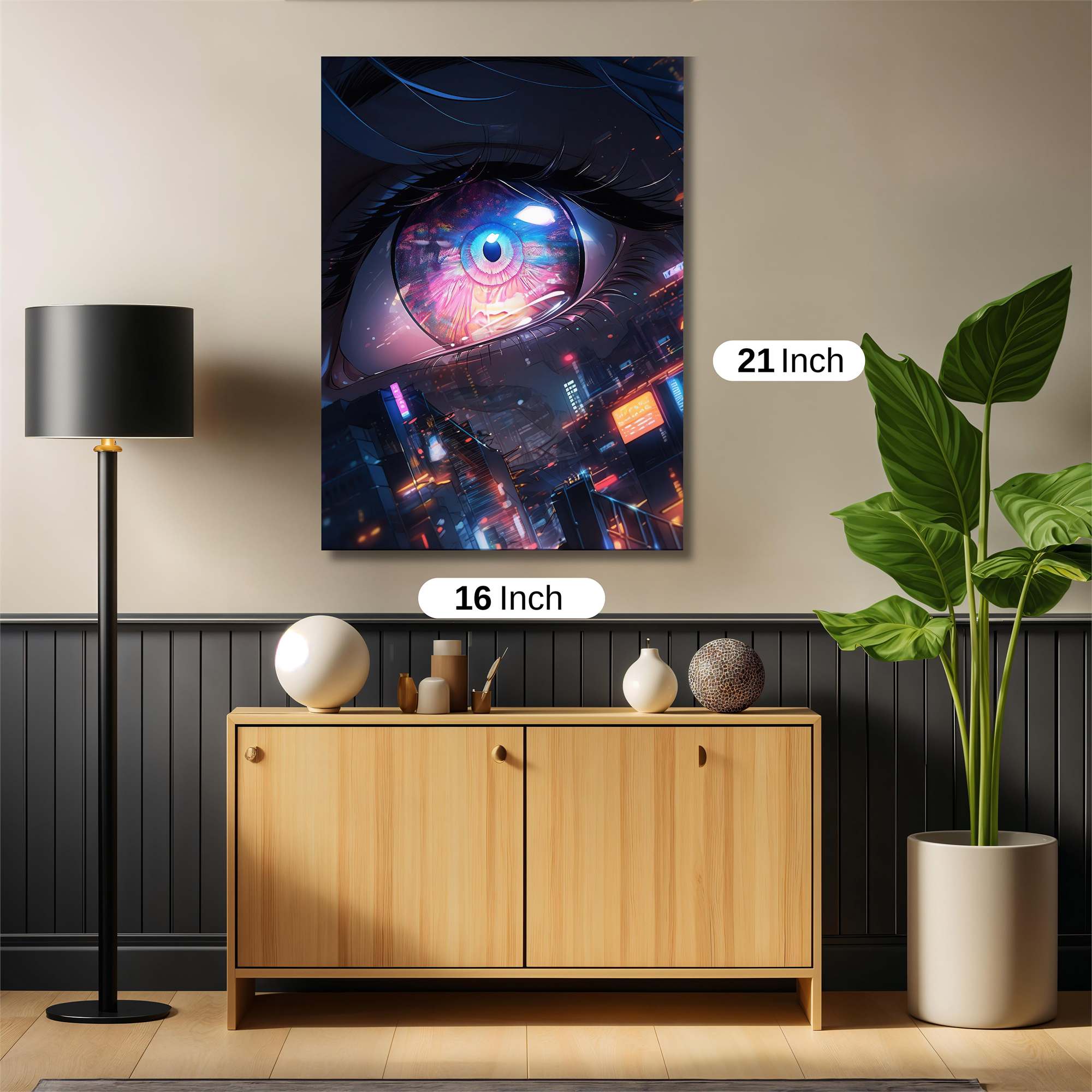 Cyber Enigma Safe Wall Magnetic / M