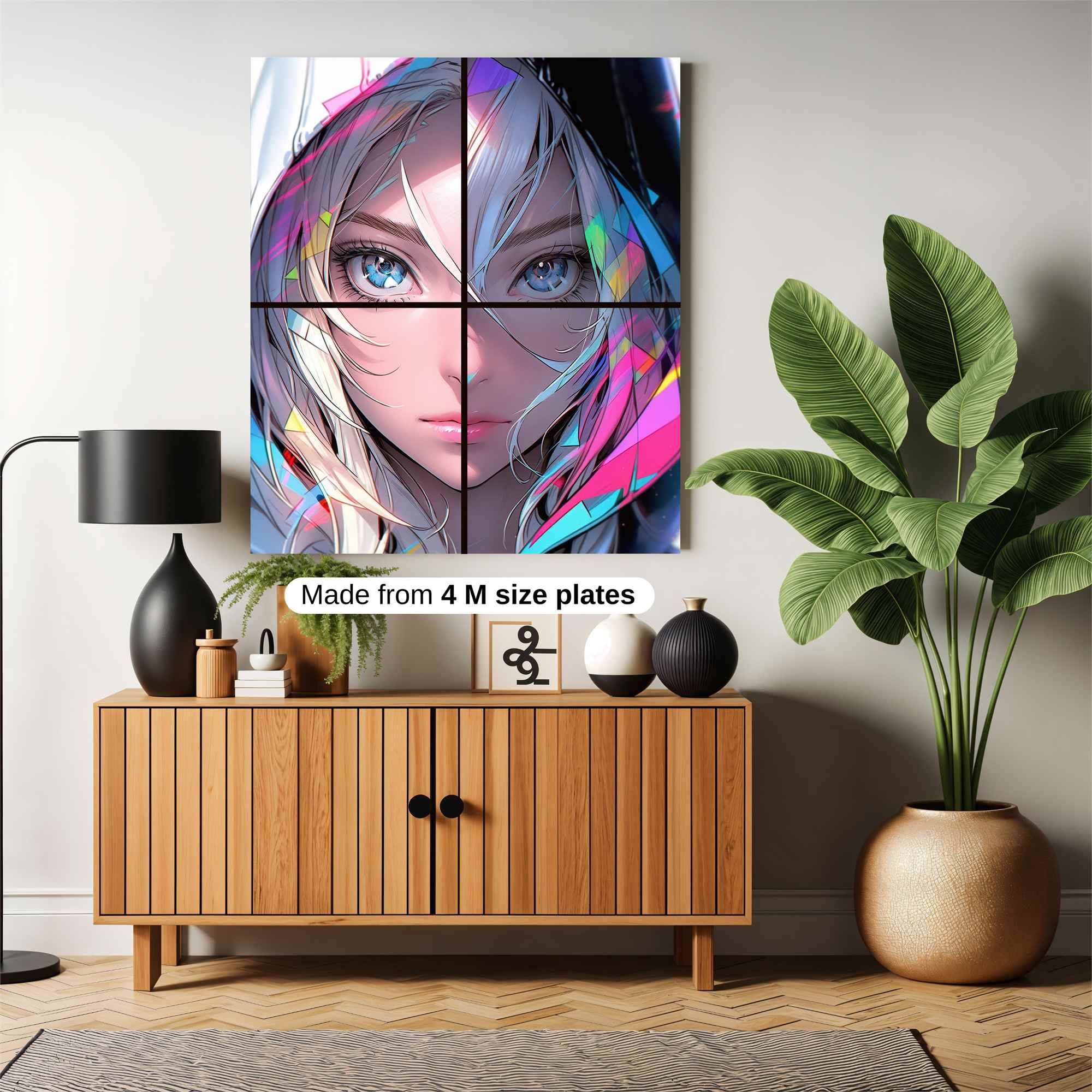 Neon Enigma Safe Wall Magnetic / M