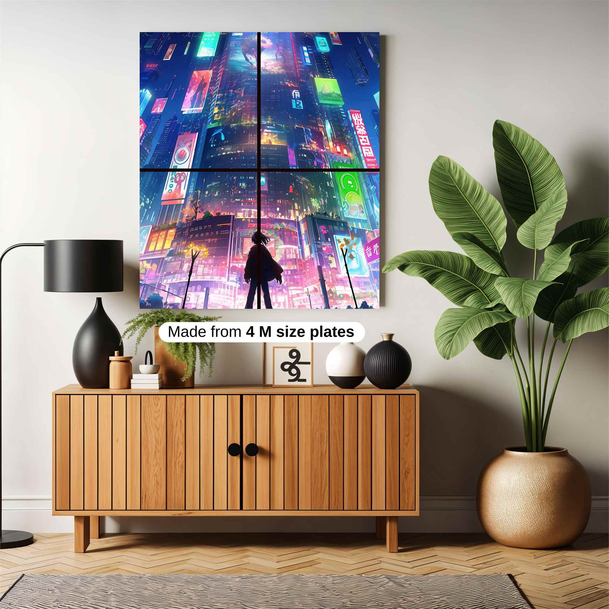 Cyberpunk Dream Safe Wall Magnetic / M