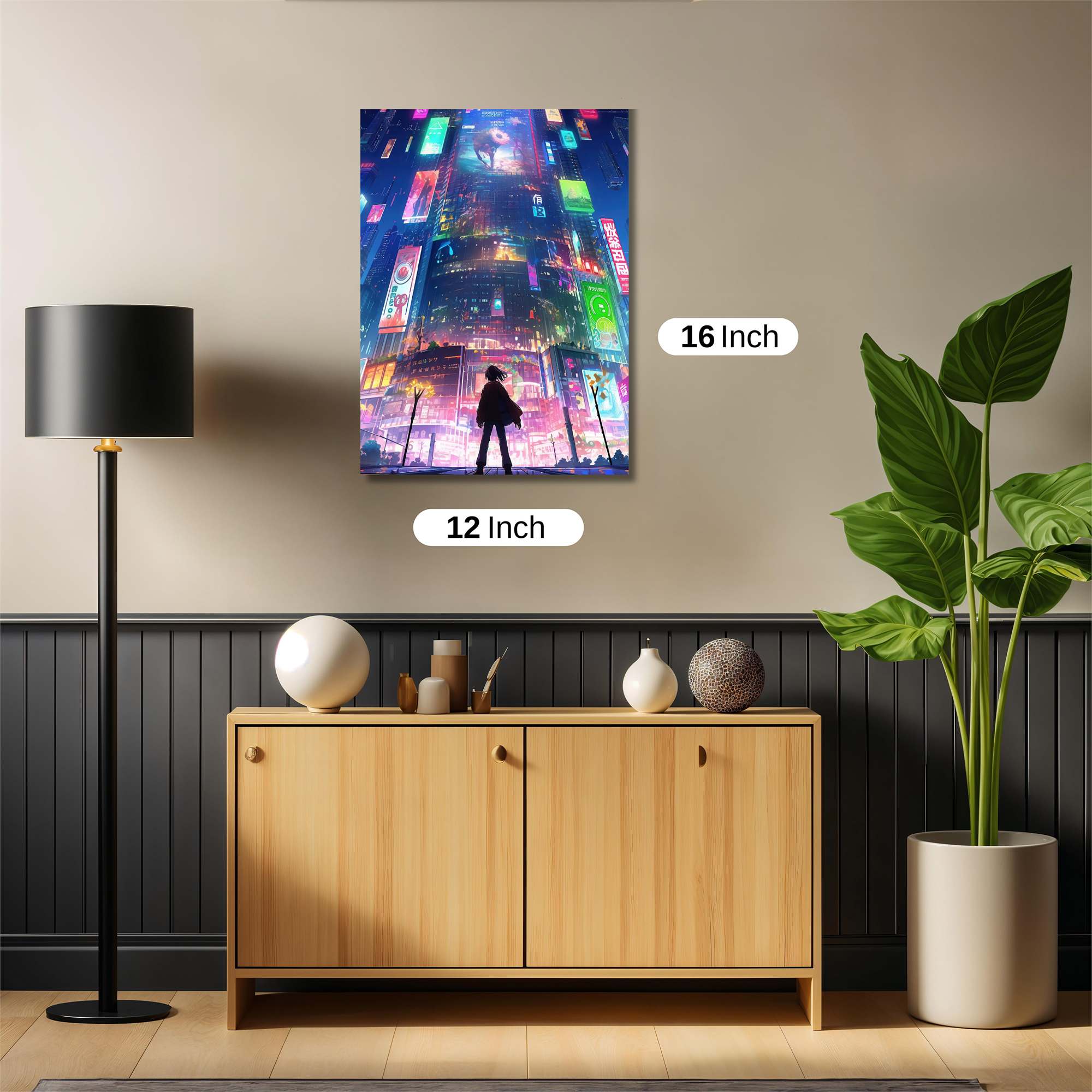 Cyberpunk Dream Safe Wall Magnetic / M