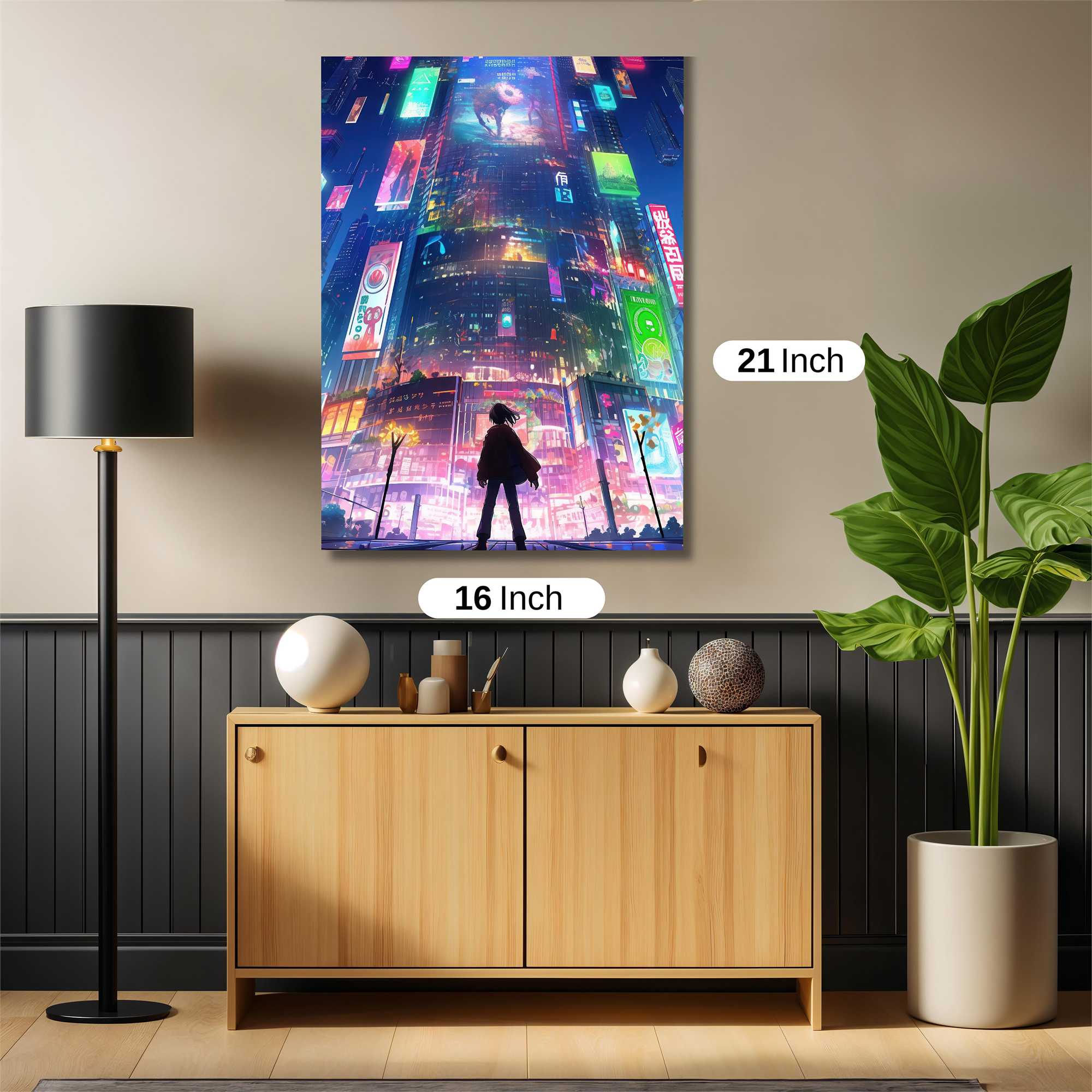 Cyberpunk Dream Safe Wall Magnetic / M