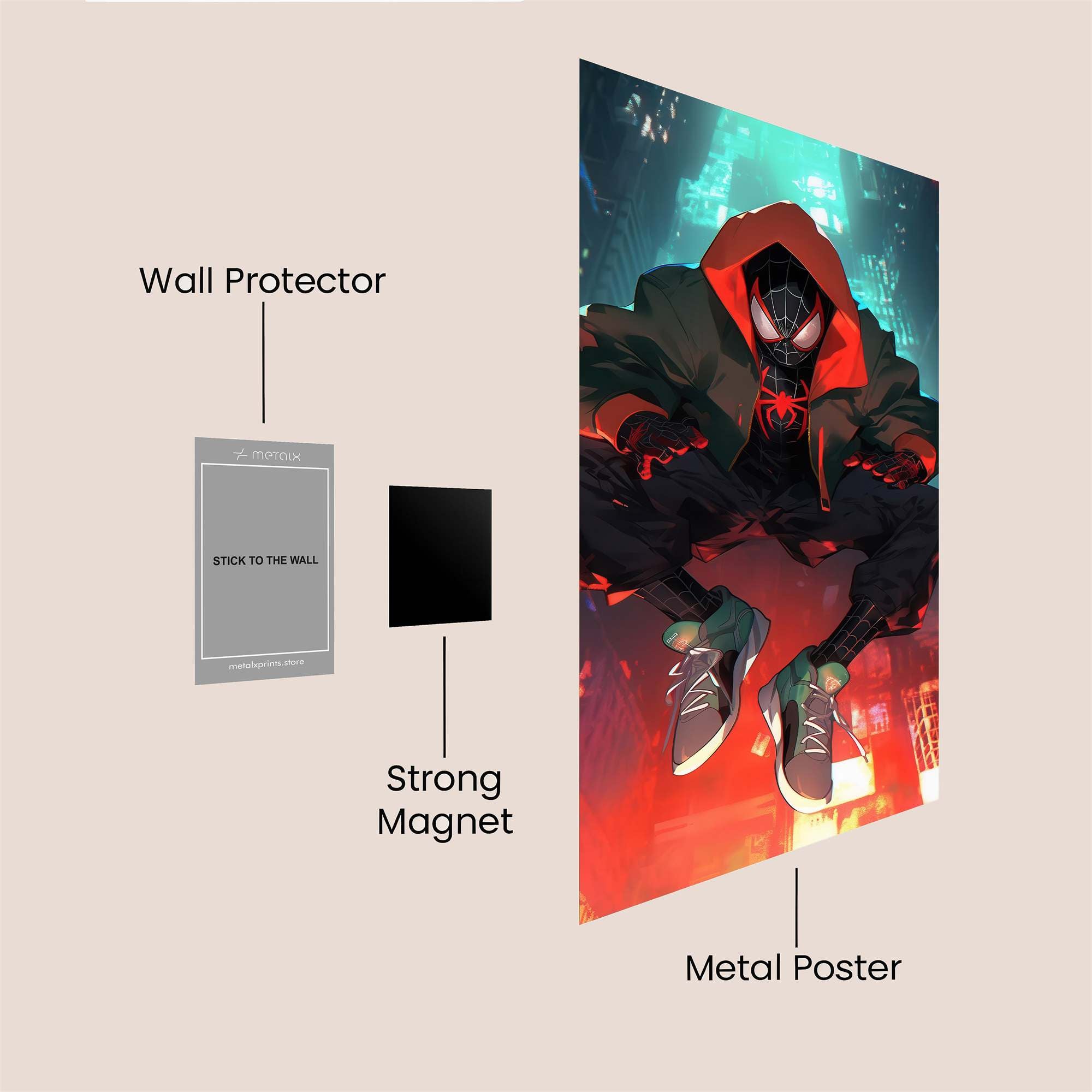 Miles Mystery Safe Wall Magnetic / M