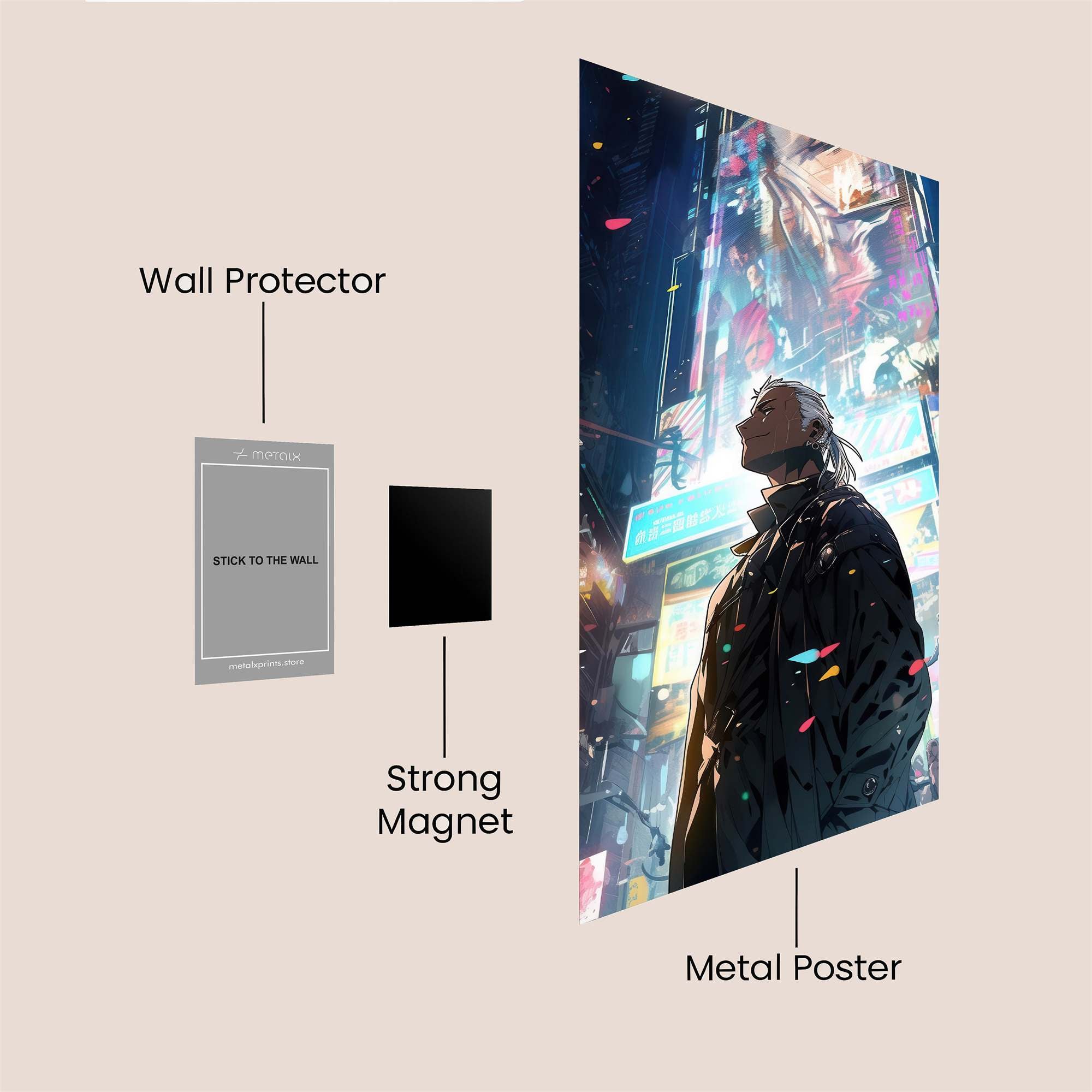 Cyberpunk Serenity Safe Wall Magnetic / M