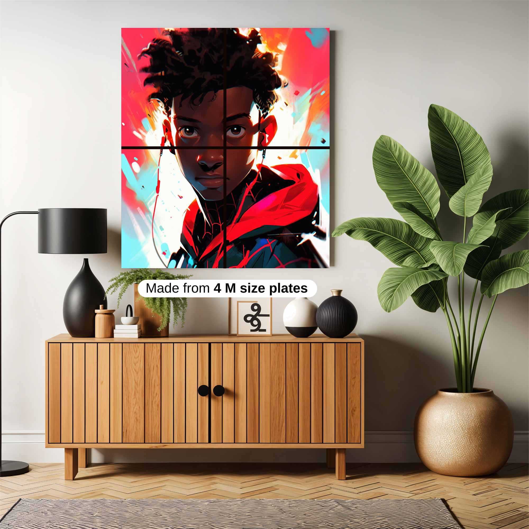 Miles Vibrant Safe Wall Magnetic / M
