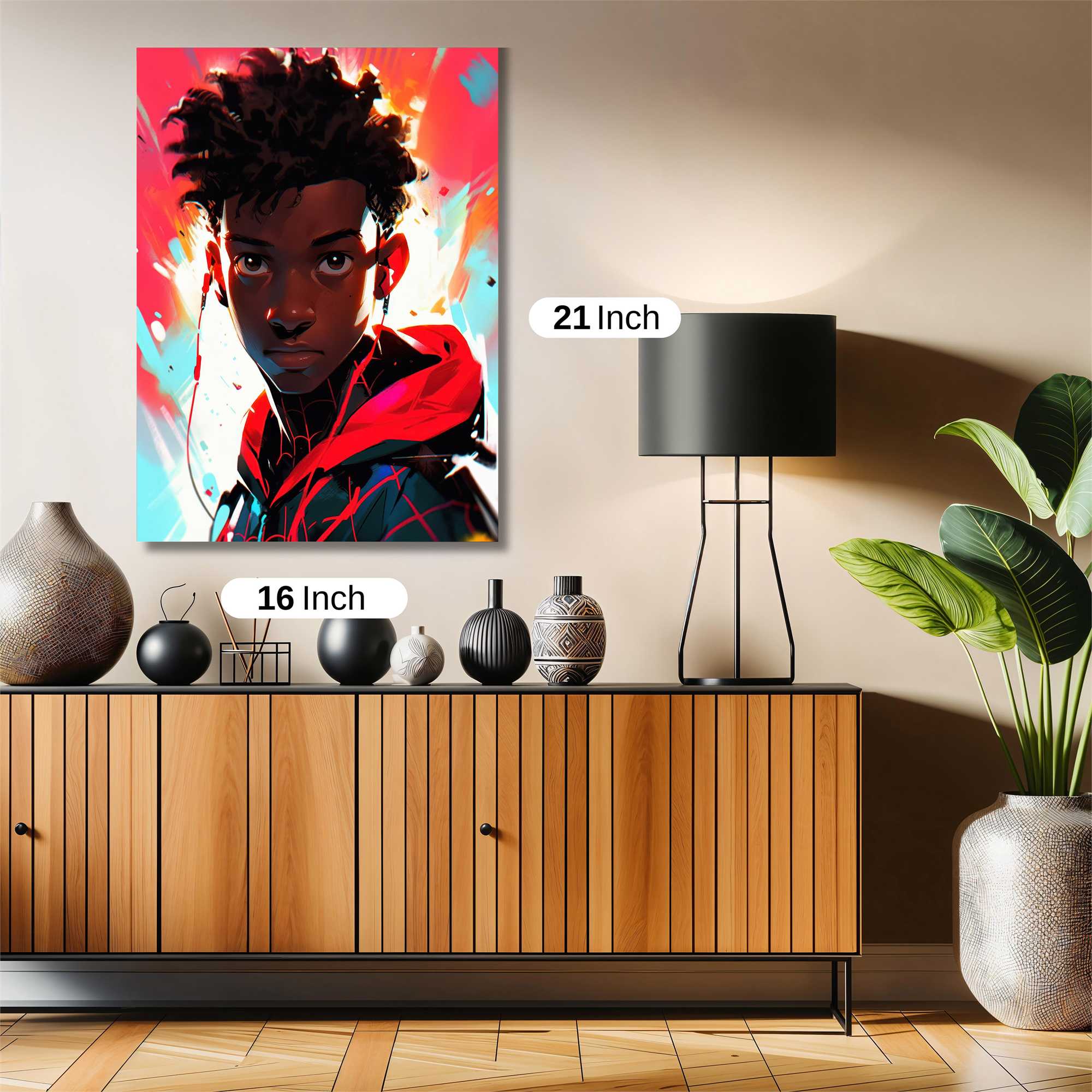 Miles Vibrant Safe Wall Magnetic / M