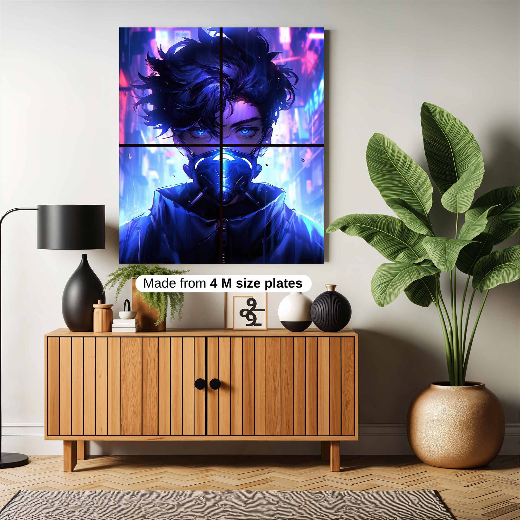 Neon Enigma Safe Wall Magnetic / M