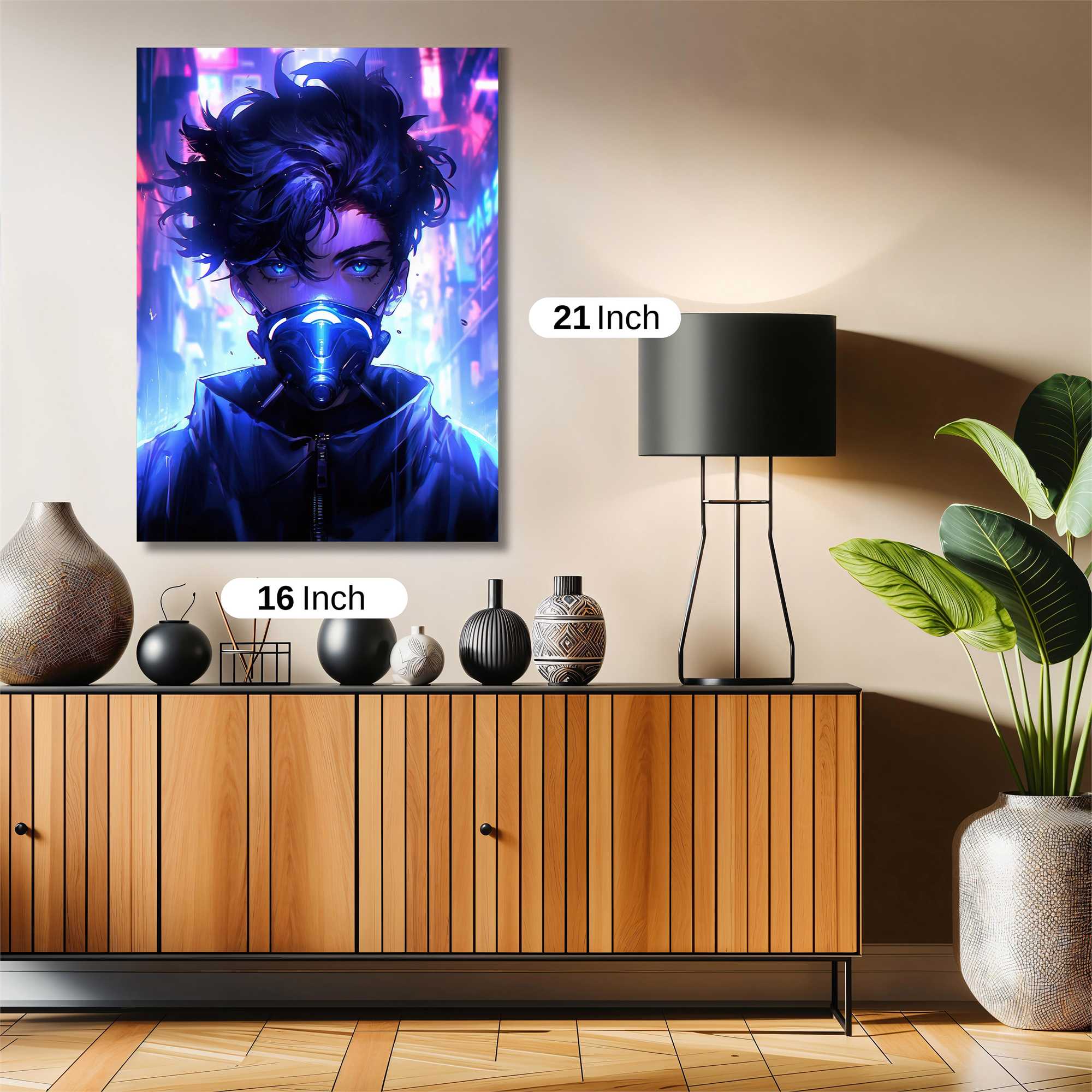 Neon Enigma Safe Wall Magnetic / M