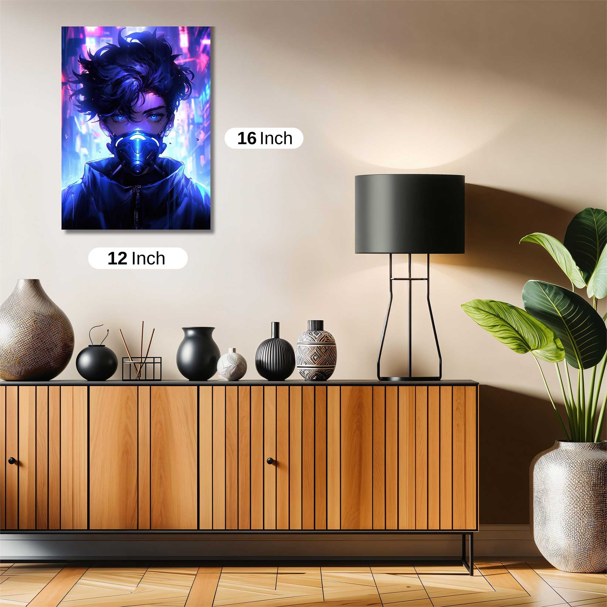 Neon Enigma Safe Wall Magnetic / M