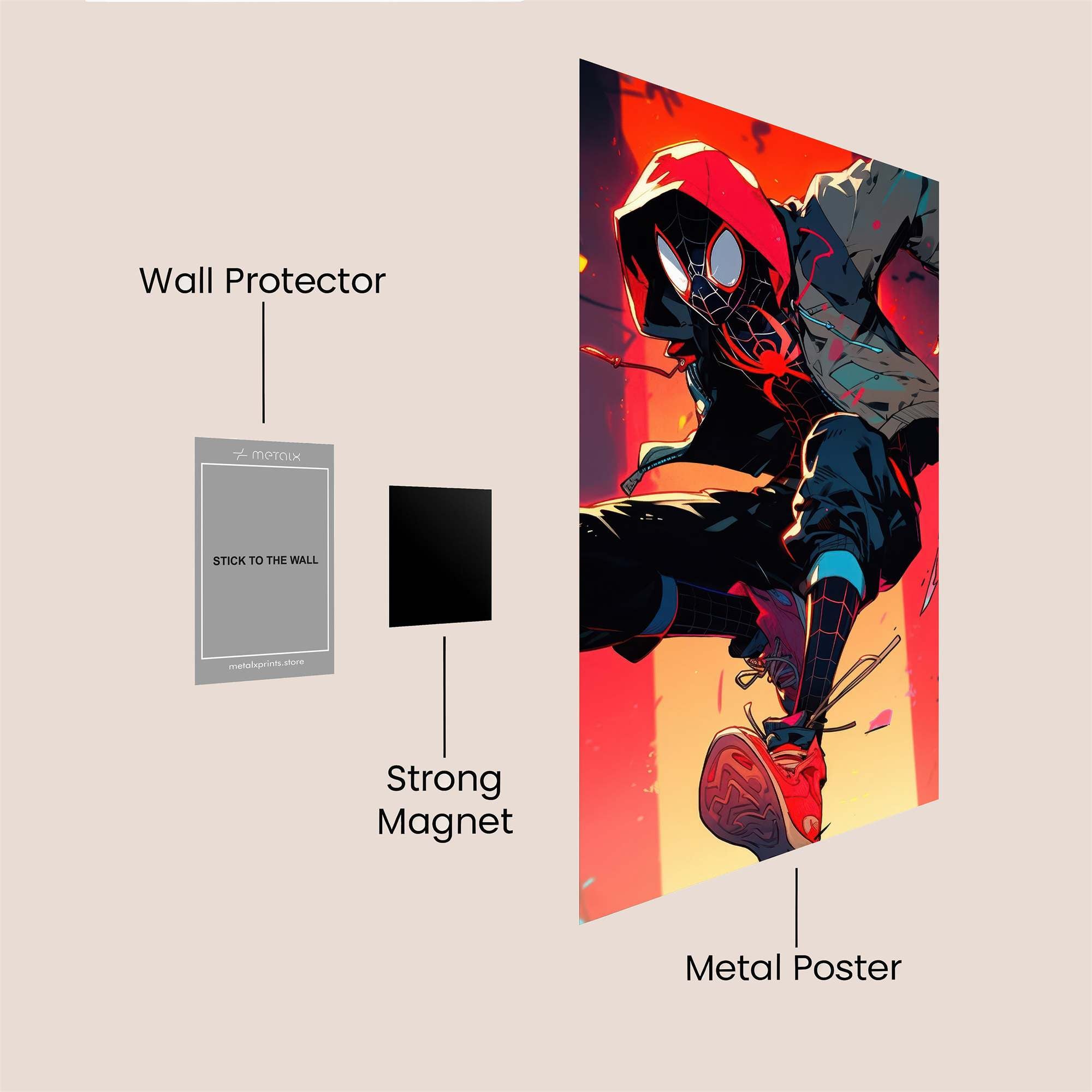 Miles Dynamic Safe Wall Magnetic / M
