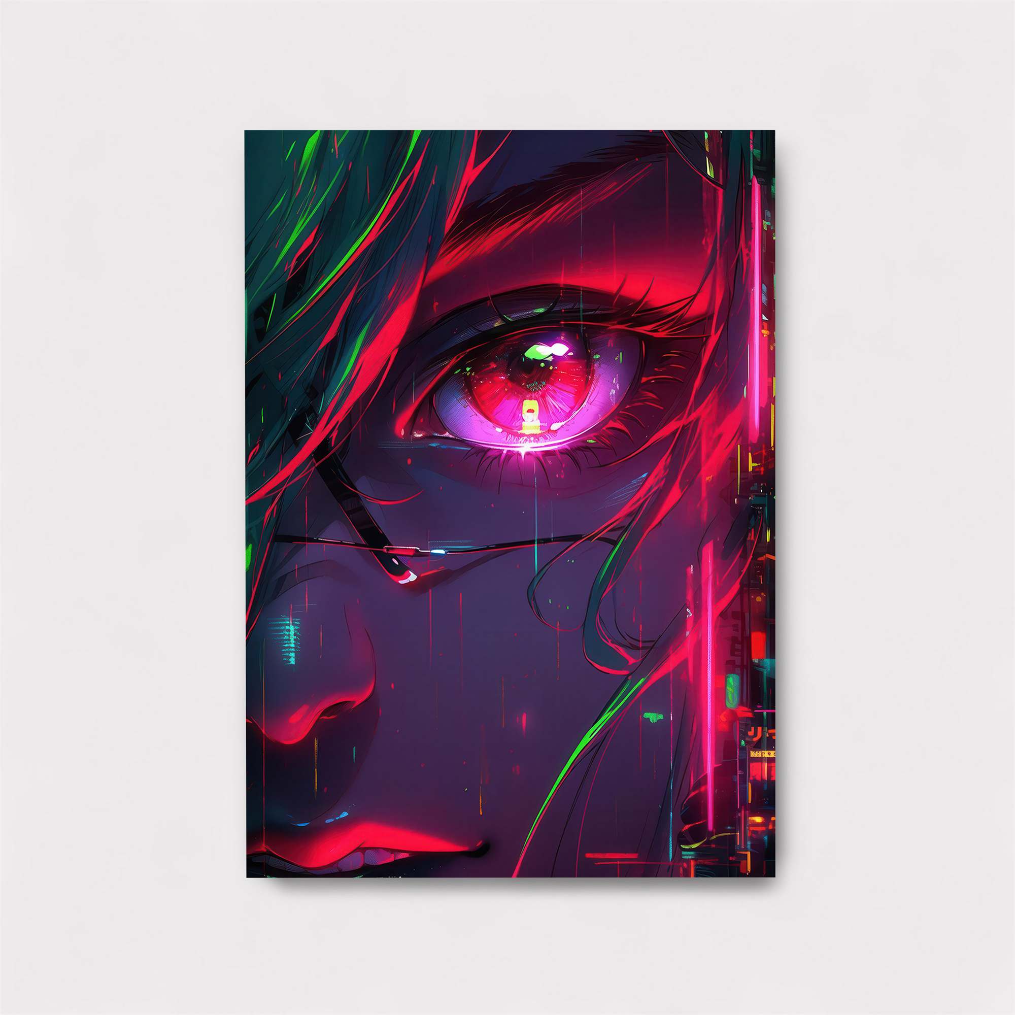 Neon Gaze Safe Wall Magnetic / M
