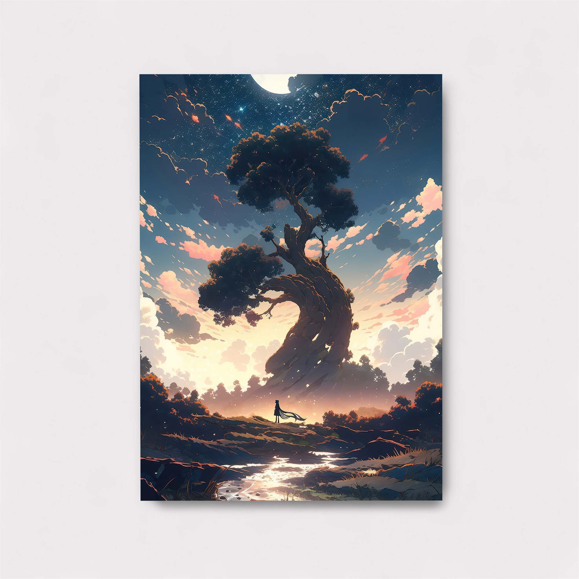 Moonlit Serenity Safe Wall Magnetic / M