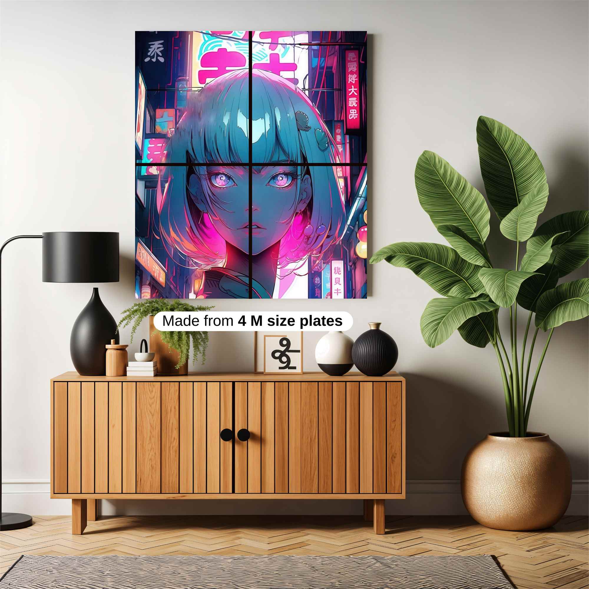 Neon Enigma Safe Wall Magnetic / M