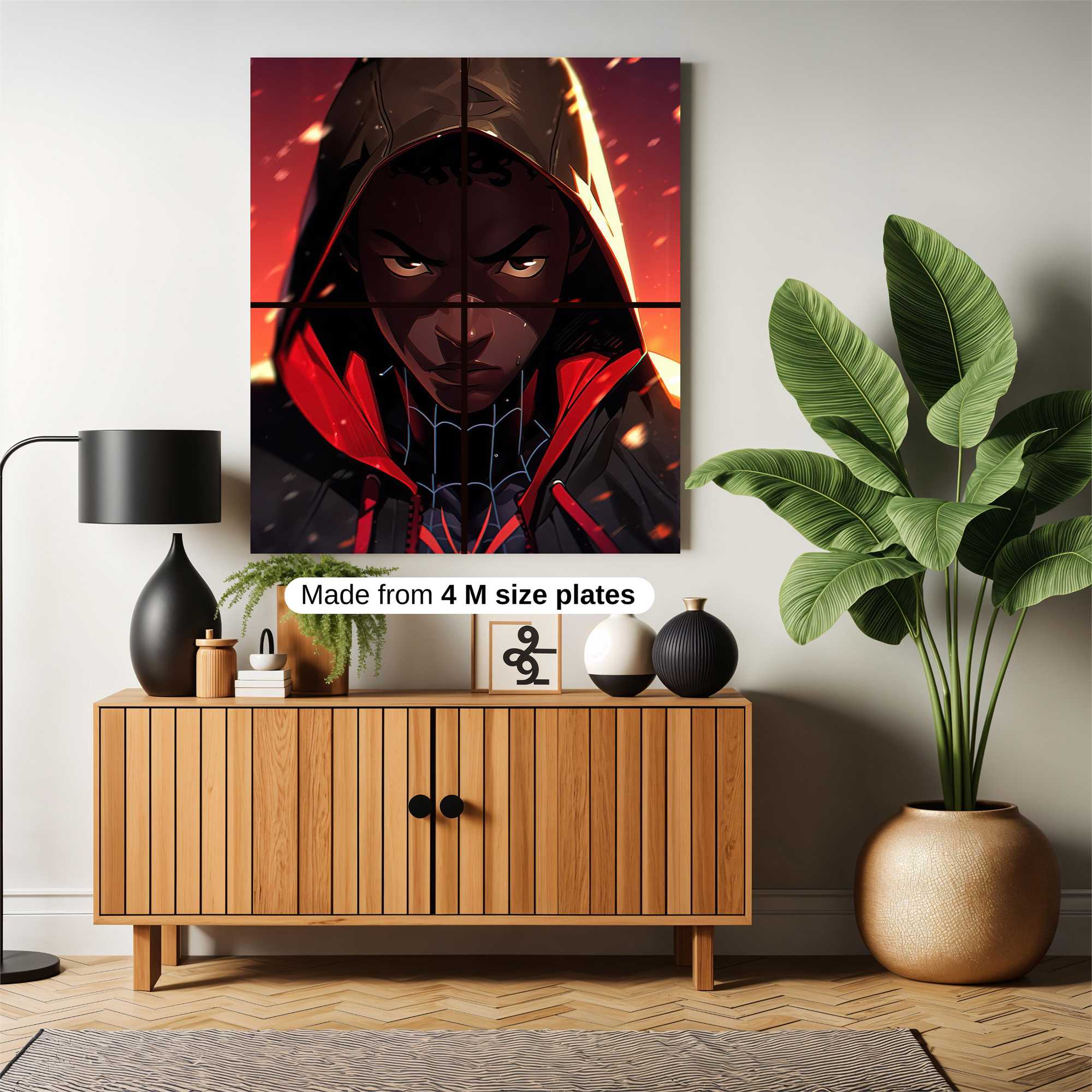 Miles Menace Safe Wall Magnetic / M