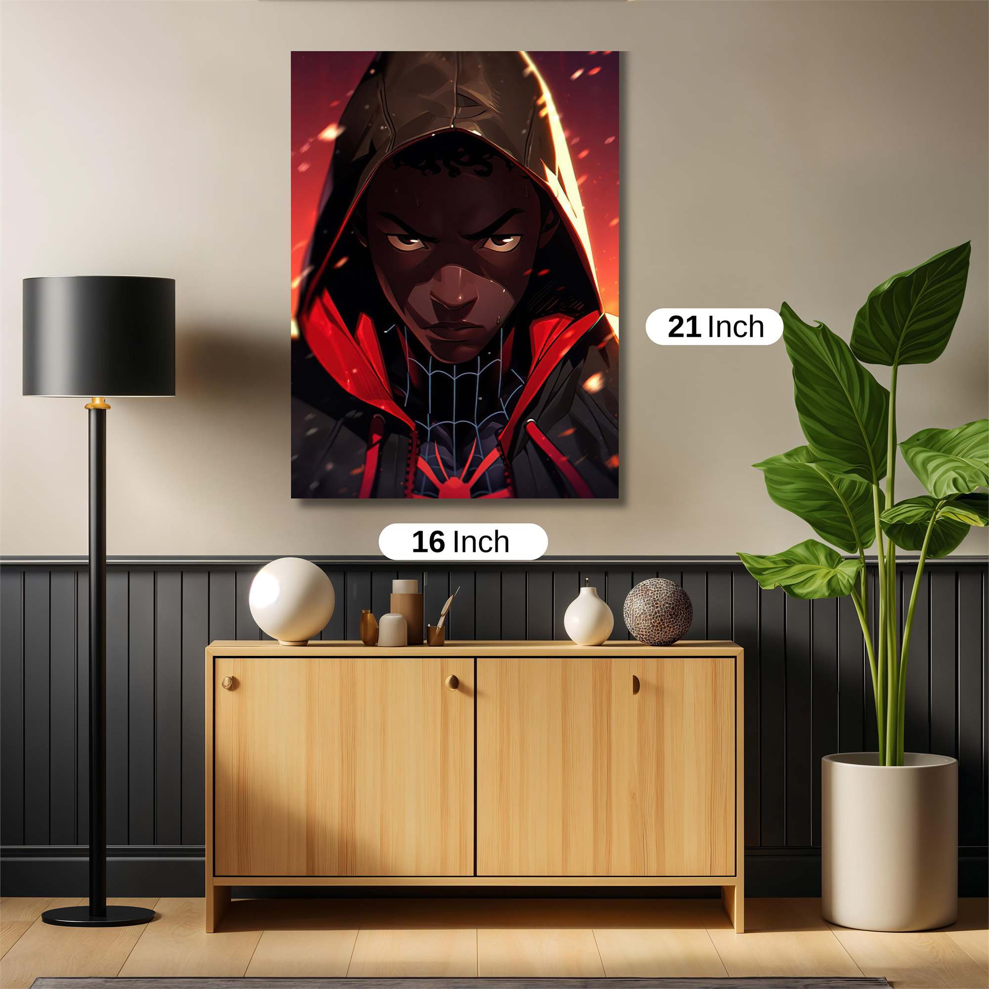 Miles Menace Safe Wall Magnetic / M